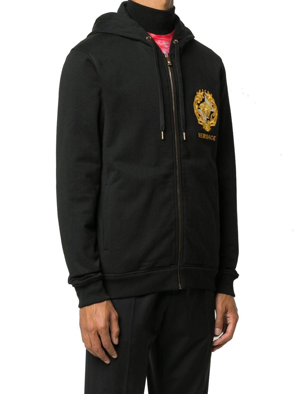 versace black sweatshirt