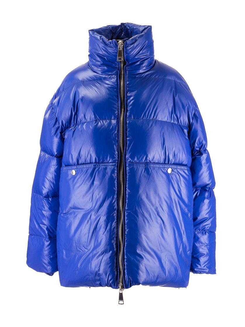 Khrisjoy Synthetic Polyester Down Jacket in Blue for Men - Lyst