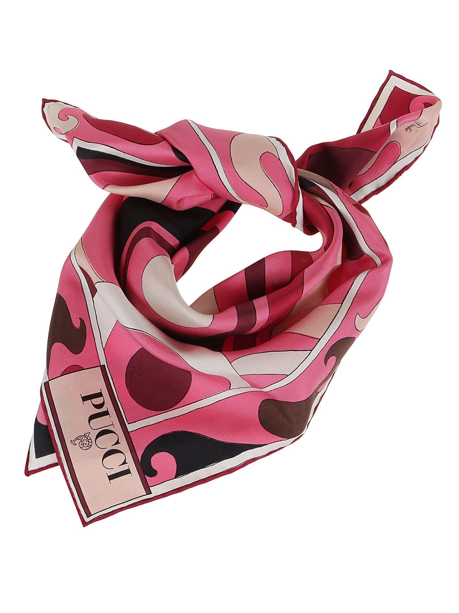 Emilio Pucci Silk Foulard in Pink | Lyst