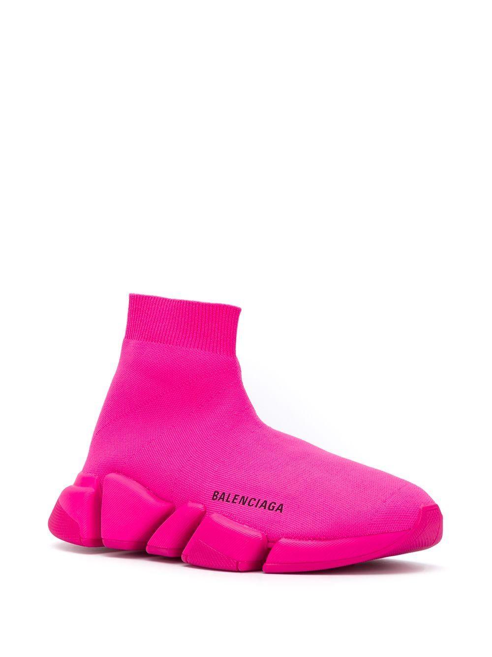 Balenciaga Slip-on Sock Sneakers in Pink | Lyst