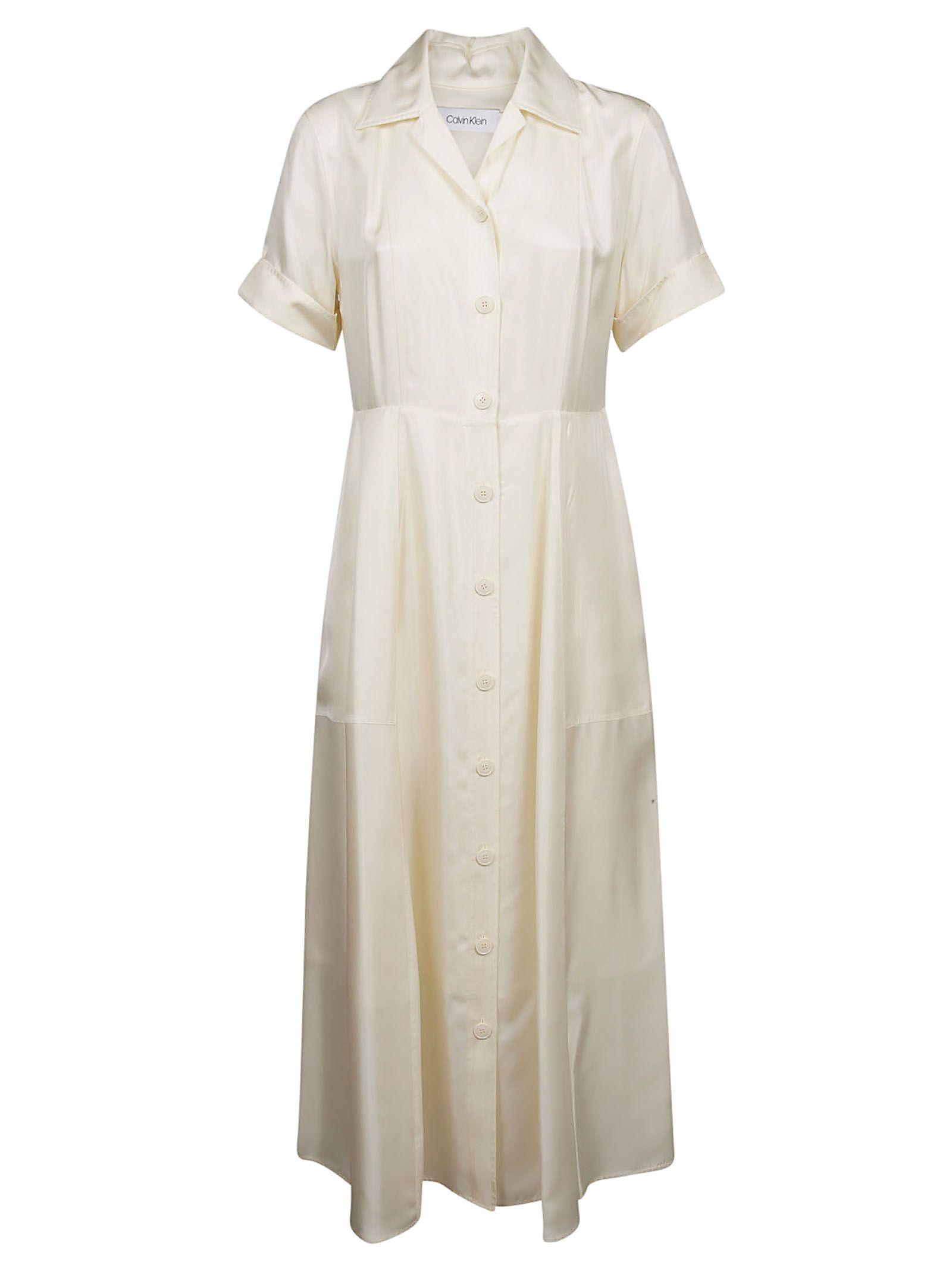 calvin klein silk dress