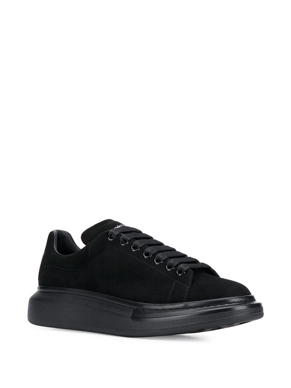all black suede alexander mcqueen
