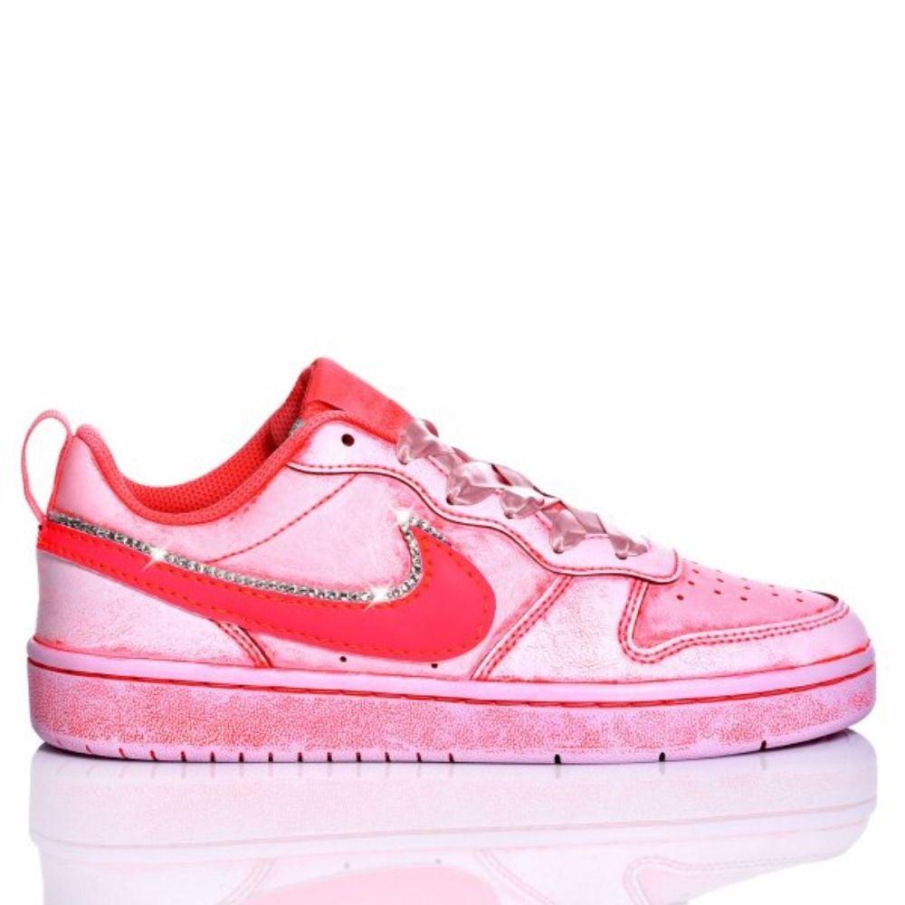 Nike Leather Pink | Lyst