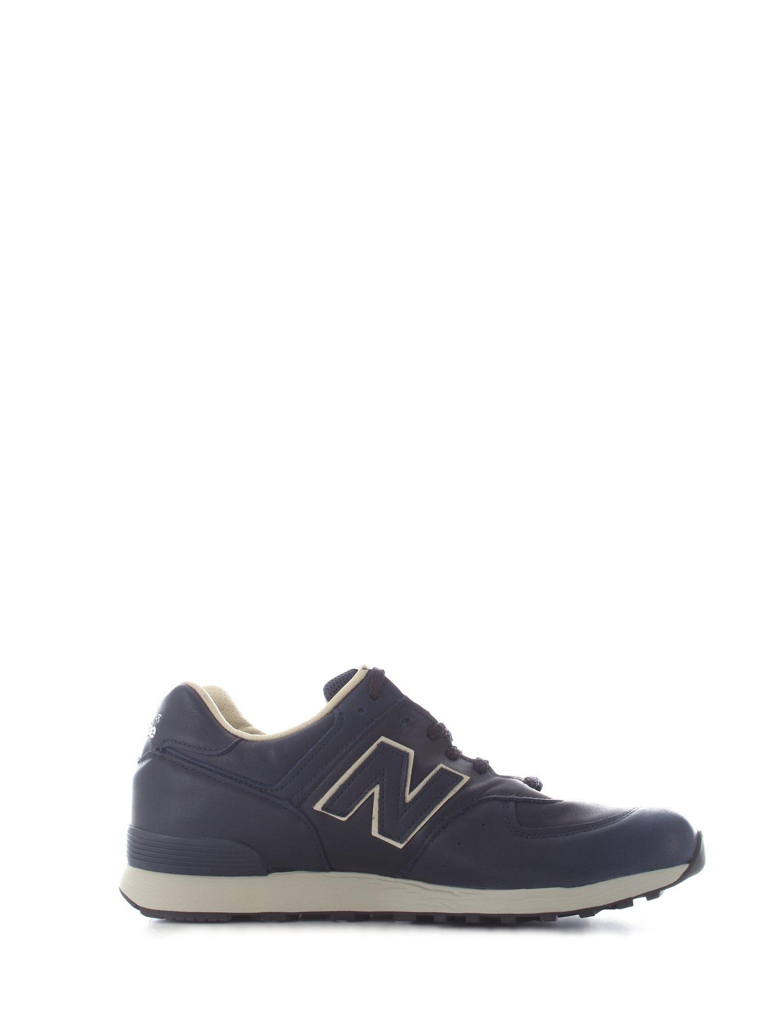 New Balance Leather Sneakers in Blue for Men Lyst