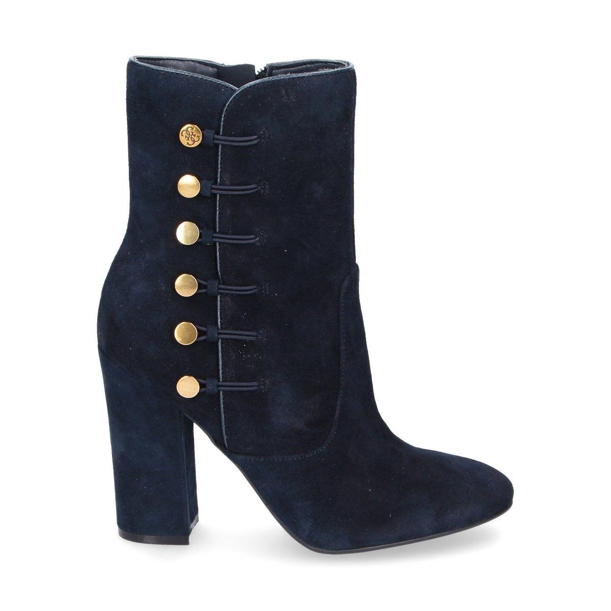 guess black suede boots