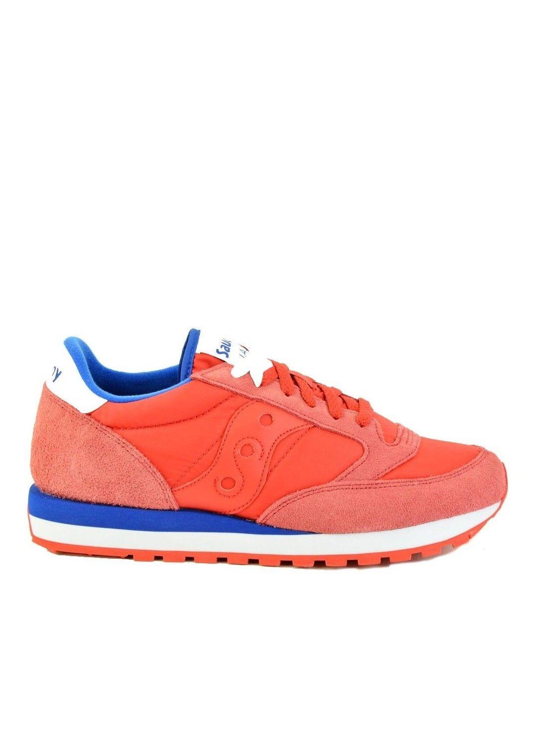 Saucony Red Suede Sneakers for Men - Lyst