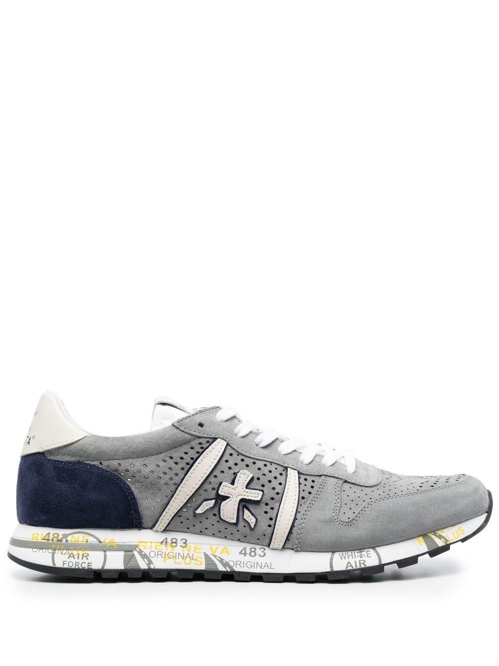 Premiata Eric 6141 Sneakers in Gray for Men | Lyst