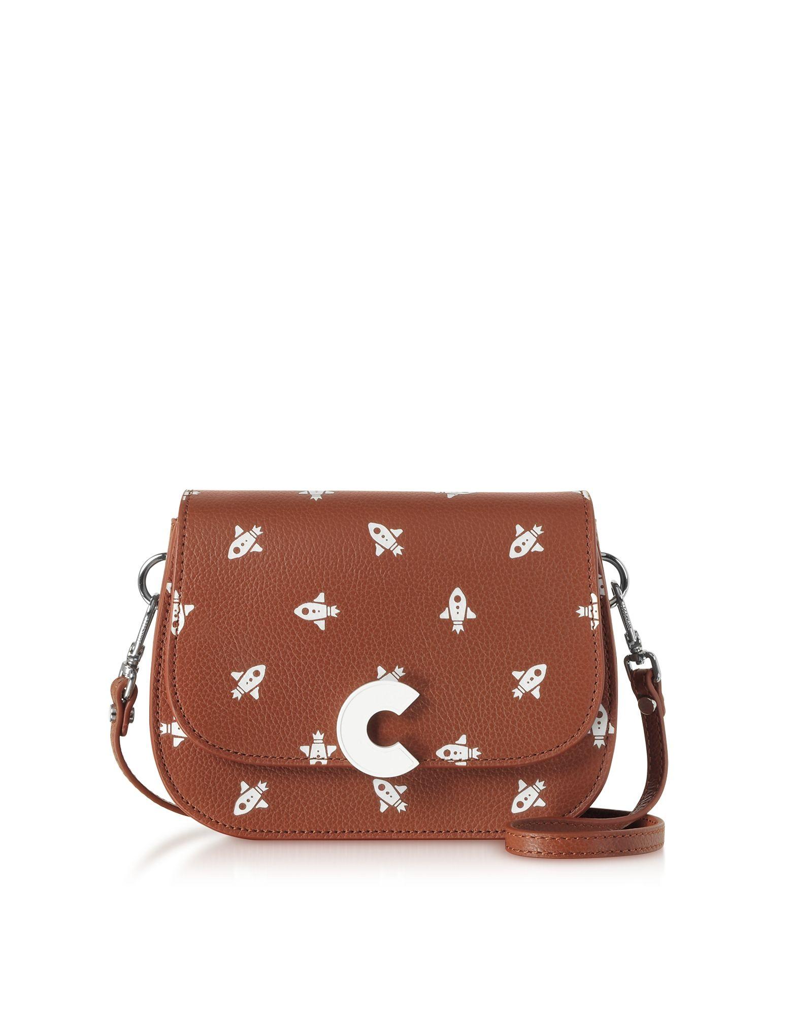 Coccinelle Brown Leather Shoulder Bag Lyst