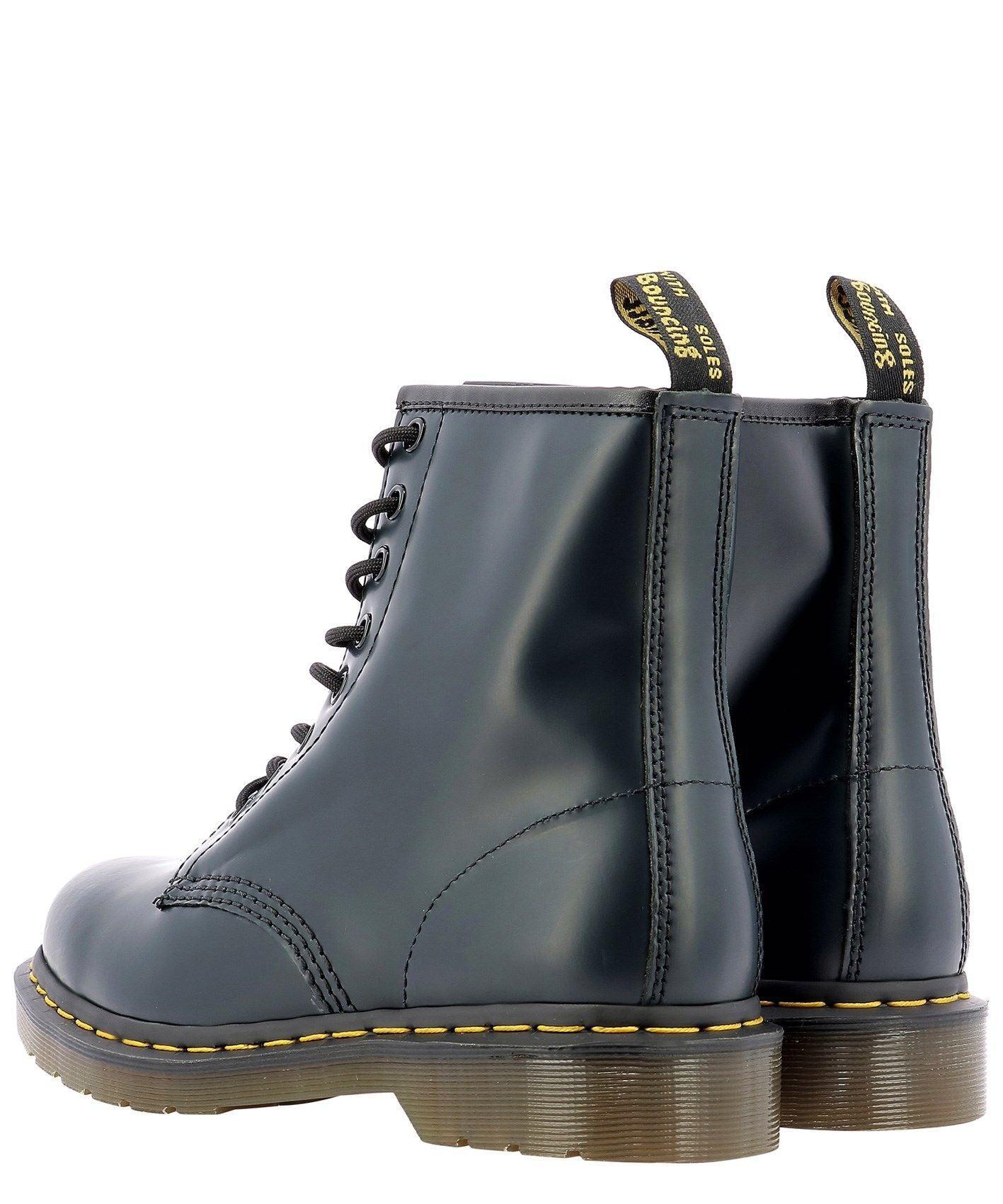 dr martens navy blue boots