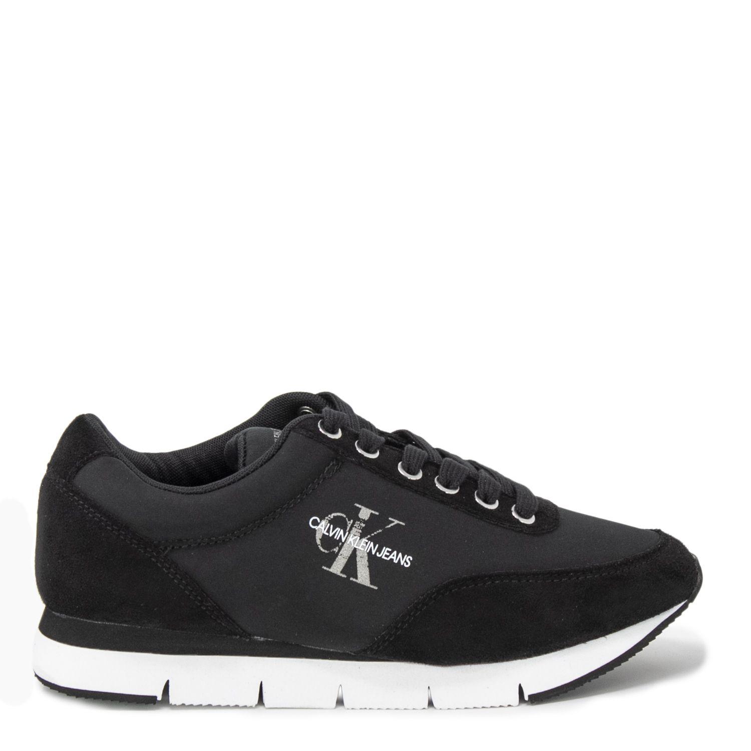 Black Polyester Sneakers - Lyst