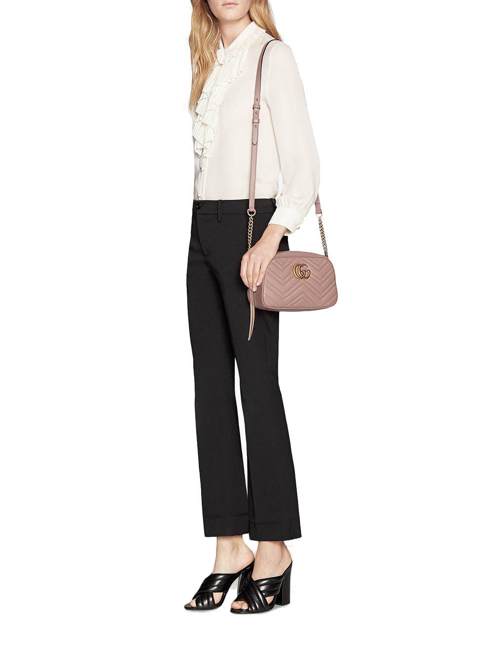 pink gucci camera bag