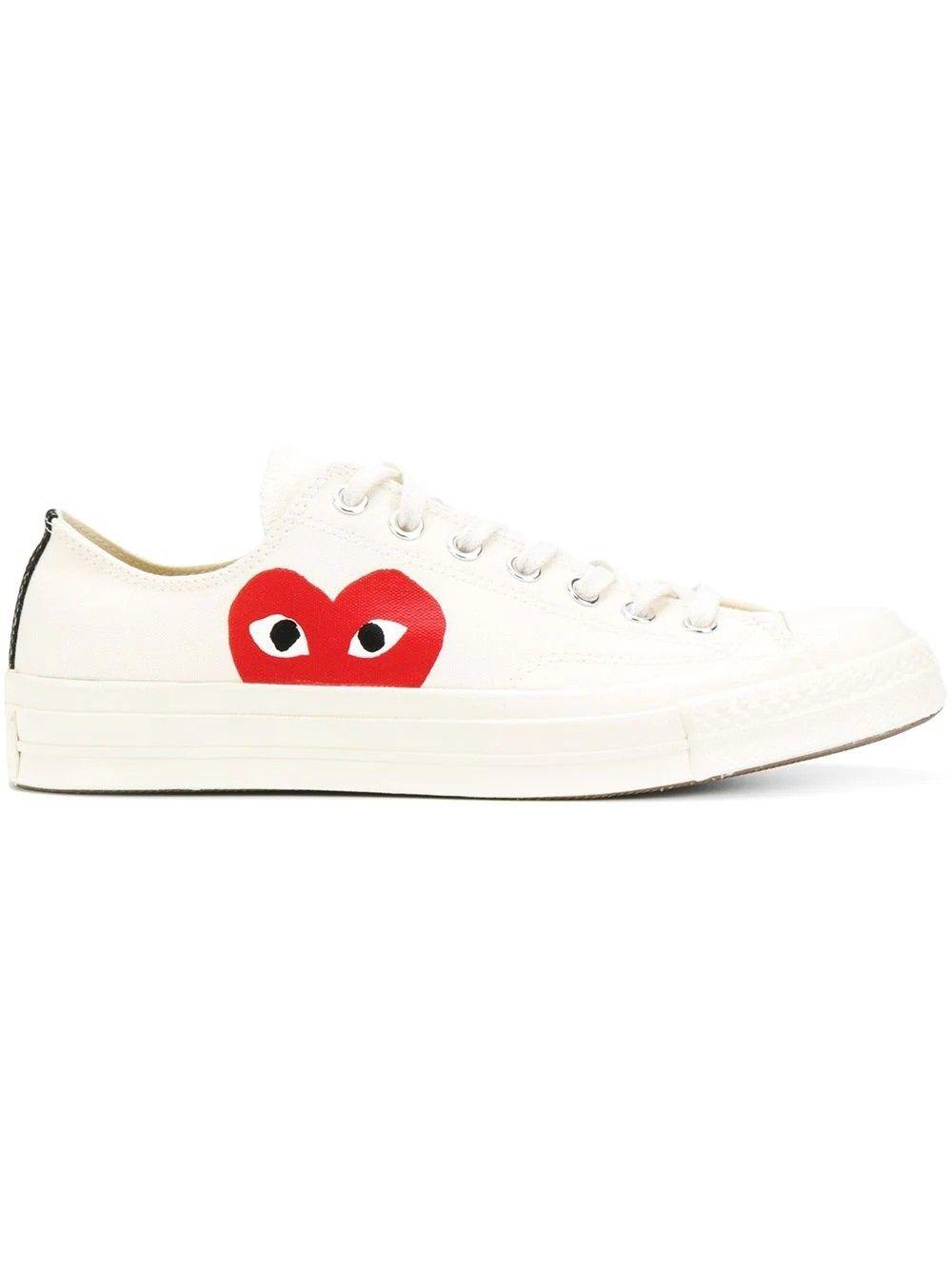 comme des garçons play chuck taylor