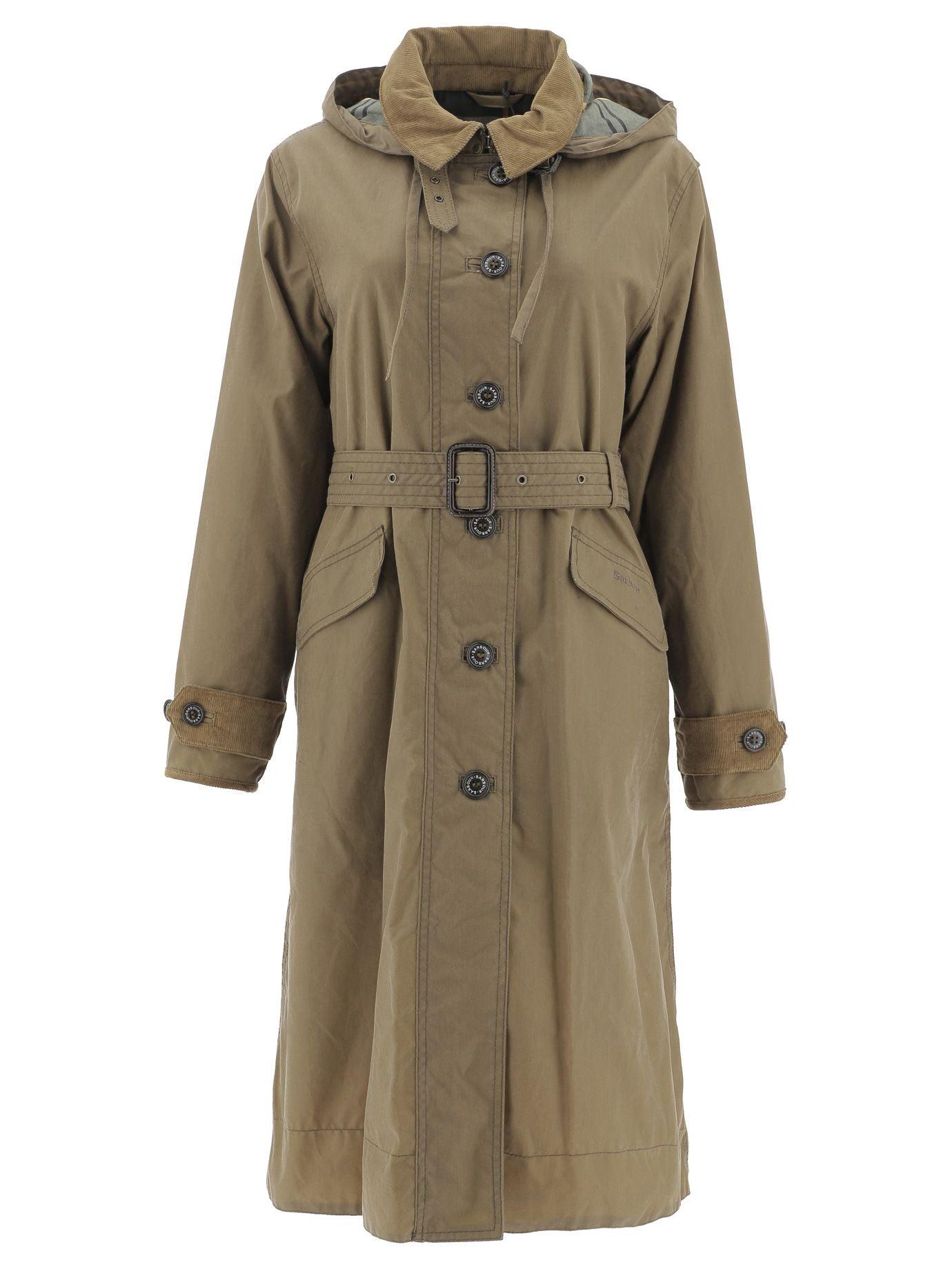 Barbour "alice" Waxed Trench | Lyst