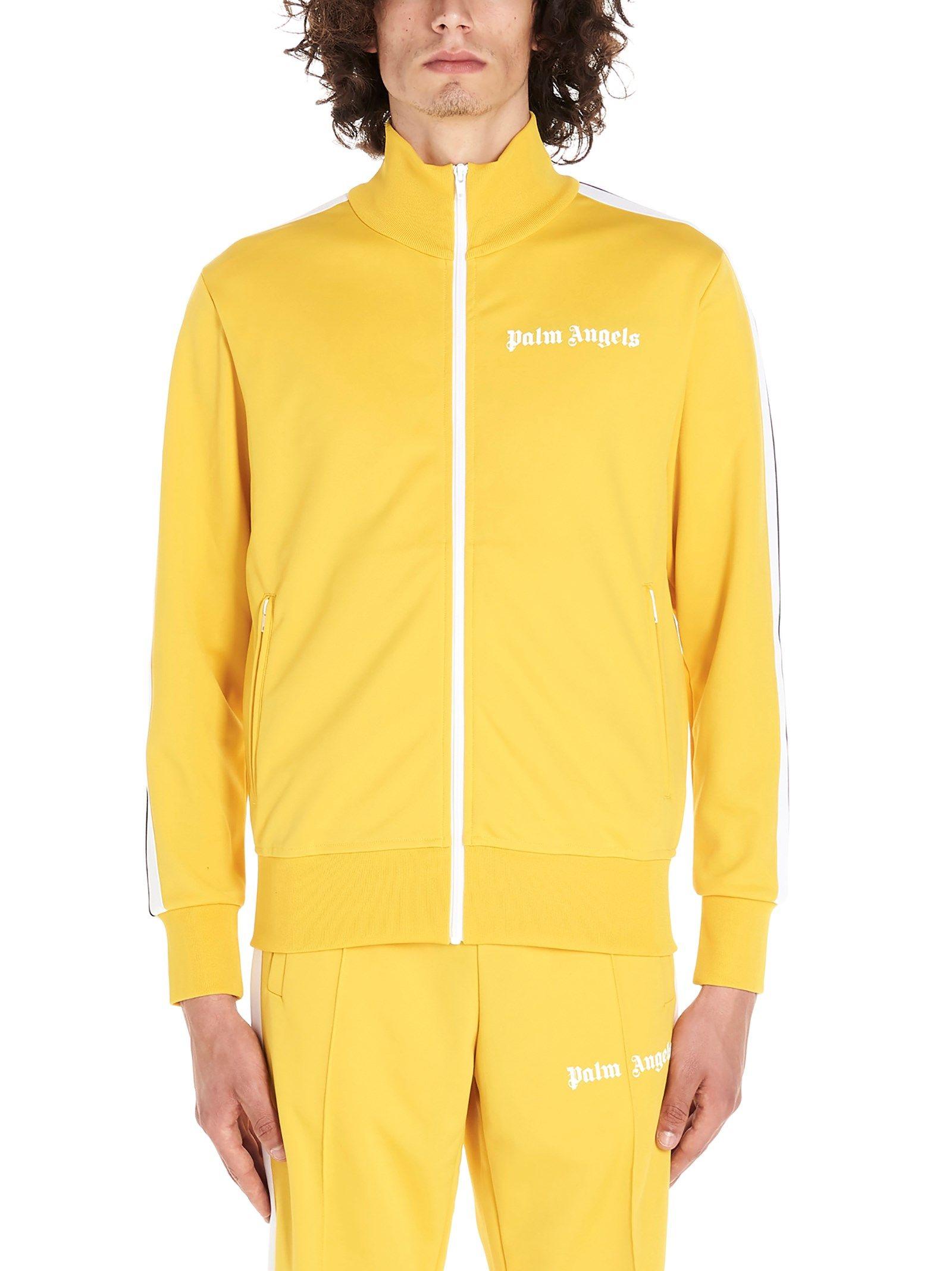 Palm Angels Synthetic Yellow Polyester Sweatshirt for Men - Lyst