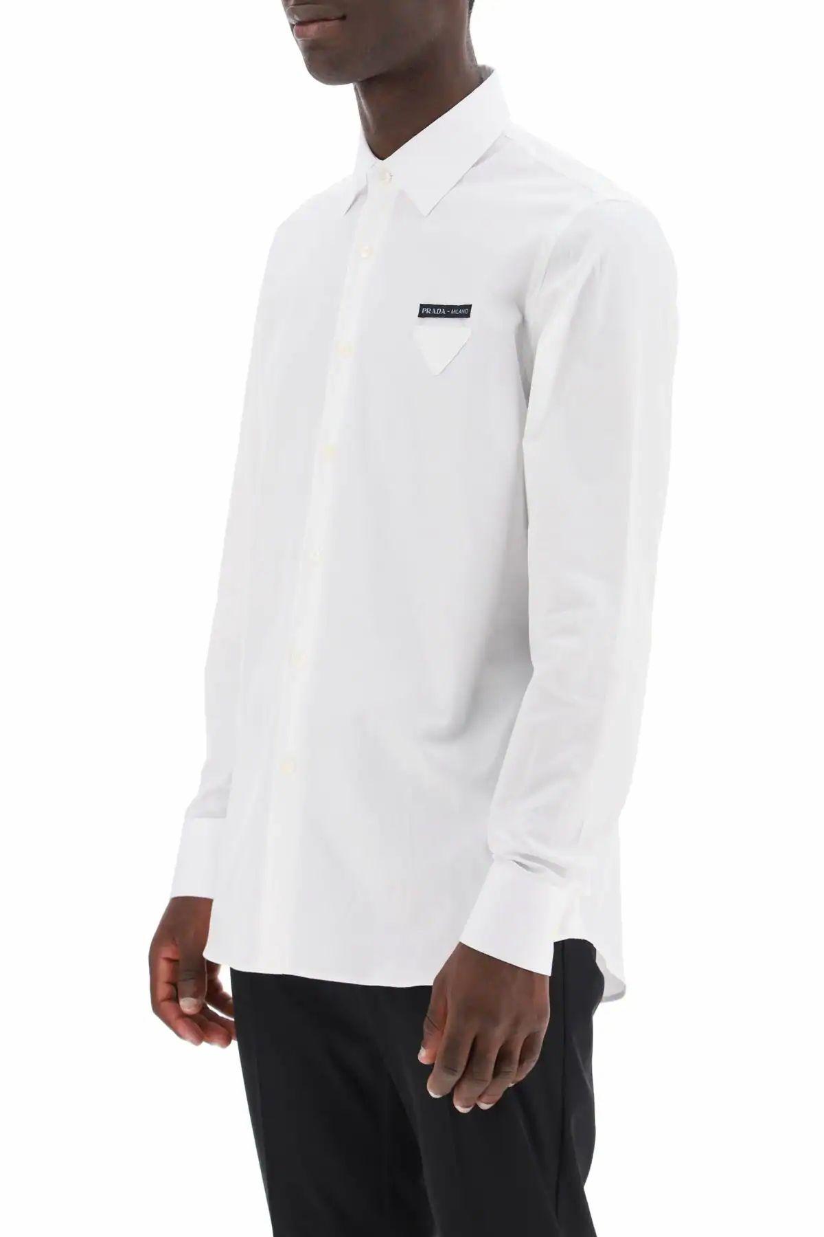 prada white shirt men