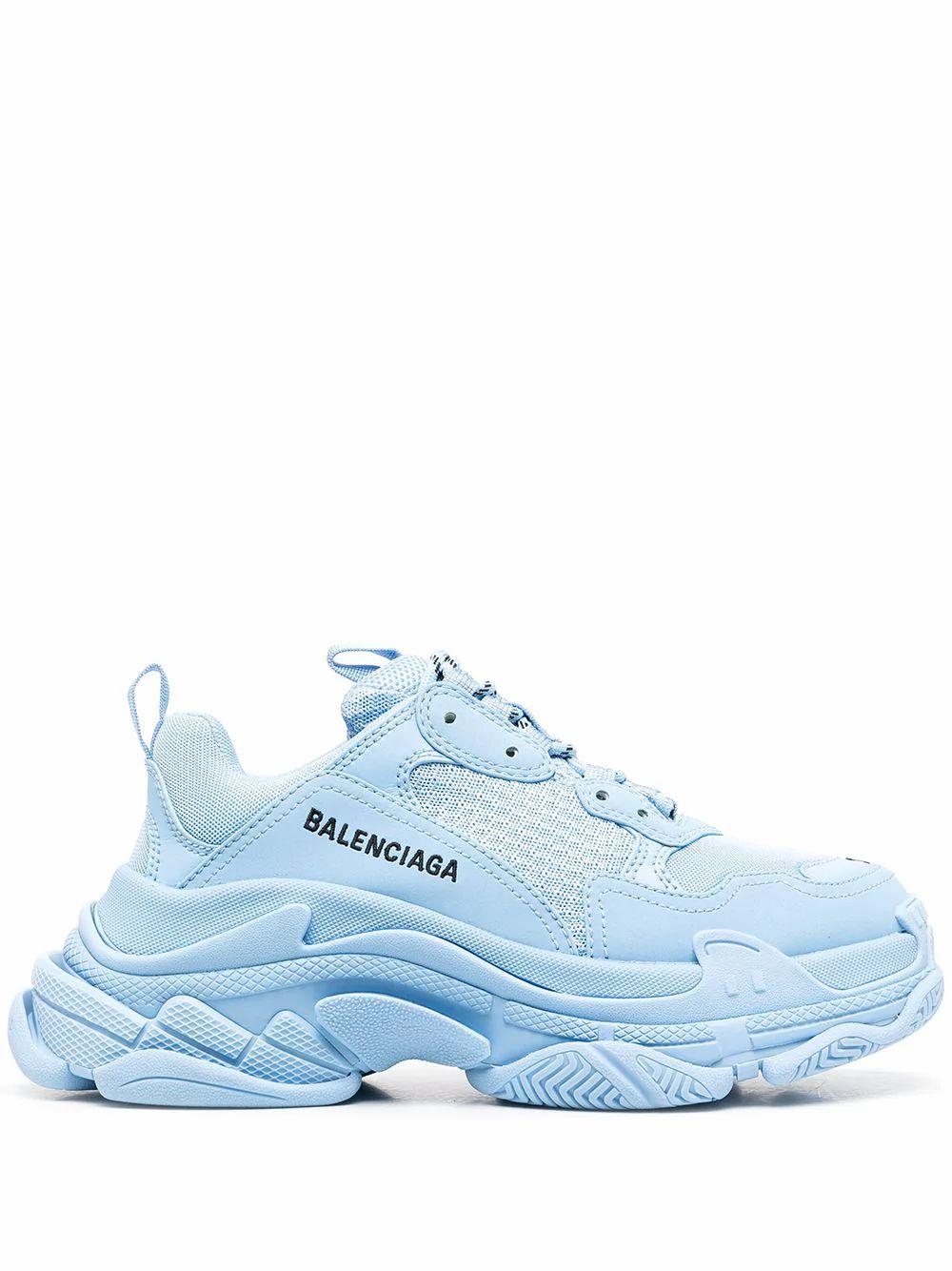 Balenciaga Triple S Grey Red Blue Full Size Chất Lượng #26 Balenciaga Triple S Grey Red Blue Full Size Chất Lượng