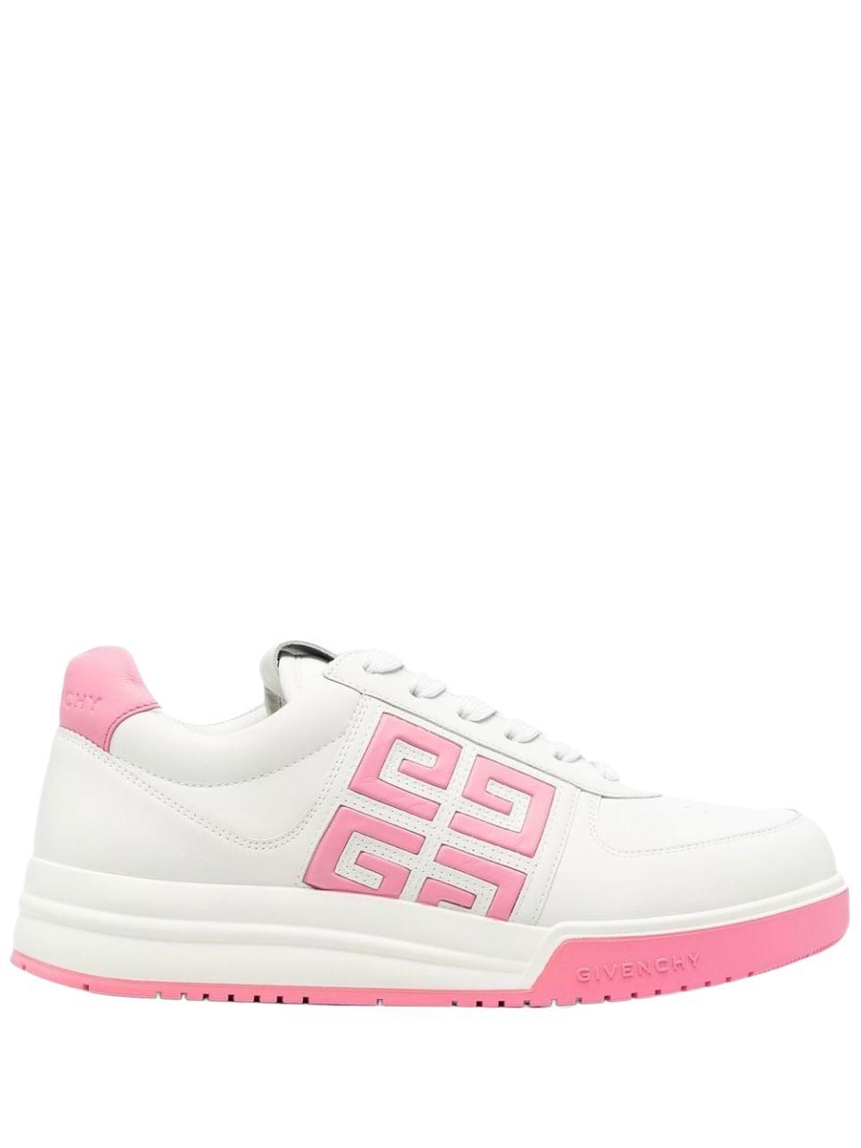 Givenchy G4 Lace-up Sneakers in Pink | Lyst