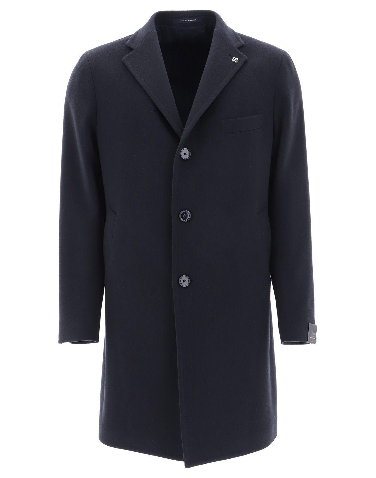 Tagliatore Blue Cashmere Coat for Men - Save 32% - Lyst
