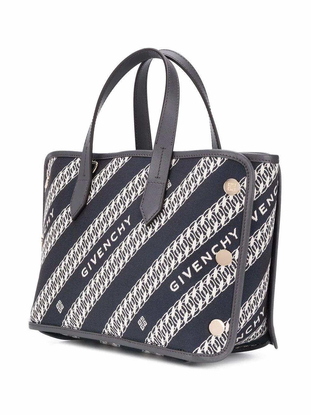 Givenchy Cotton Chain Bond Tote Bag in Blue - Save 30% - Lyst