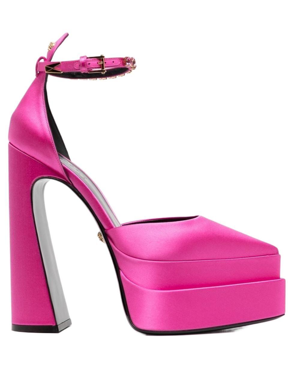 Versace 170mm Mary Jane Platform Sandals in Pink | Lyst Canada