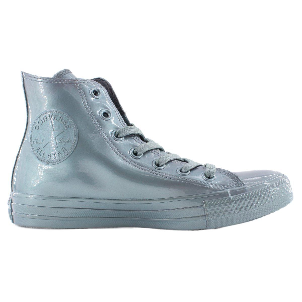 Converse Rubber Sneakers in Silver (Metallic) - Save 47% | Lyst