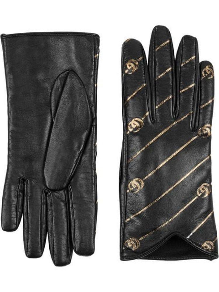 Gucci Gloves in Black - Lyst