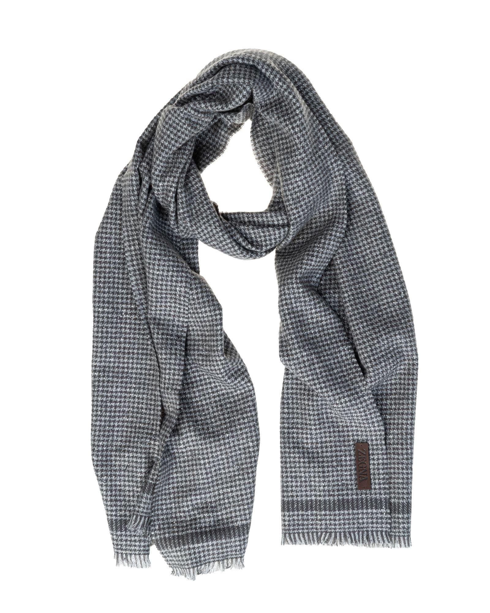 Zegna Scarf in Gray for Men | Lyst