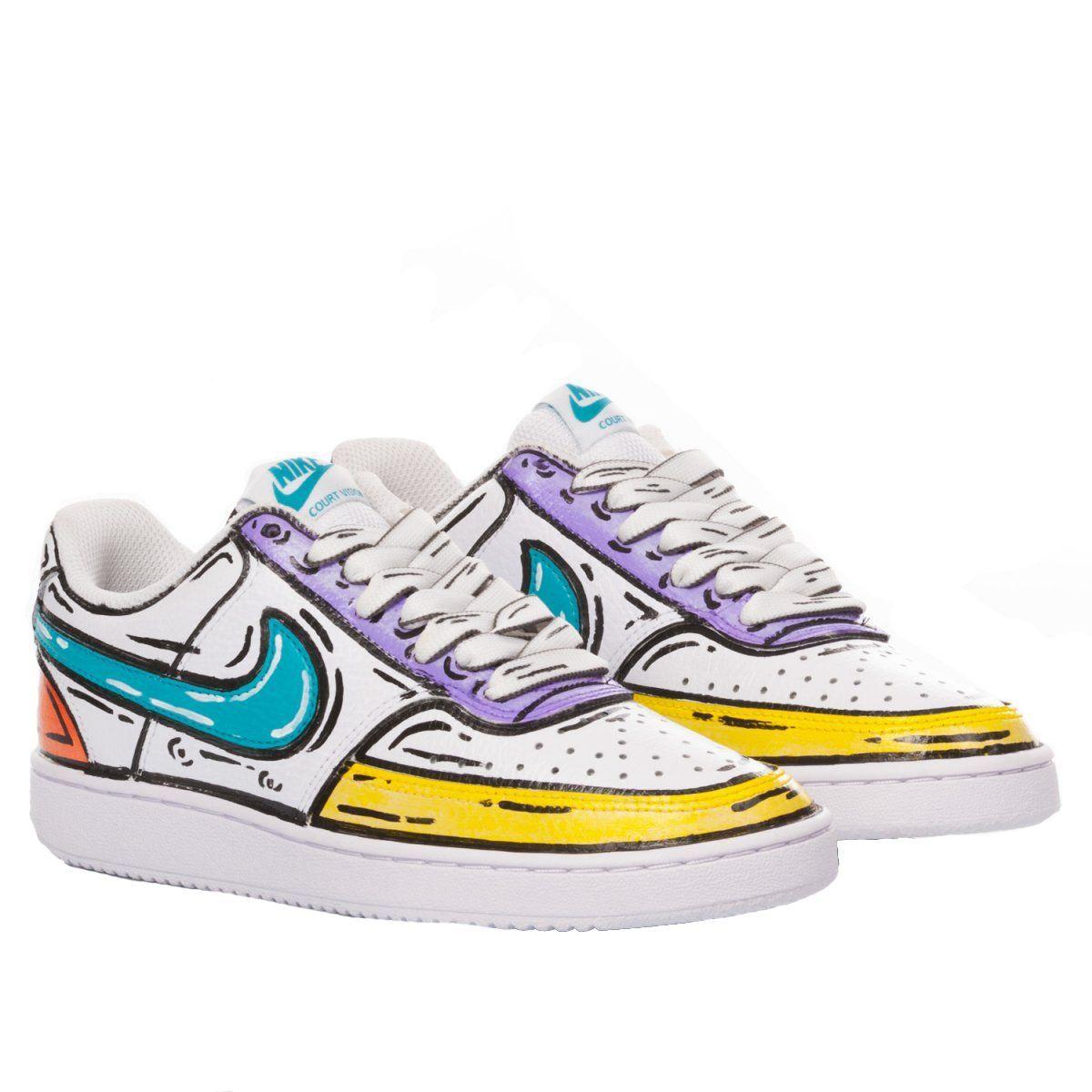 nike white leather shoes