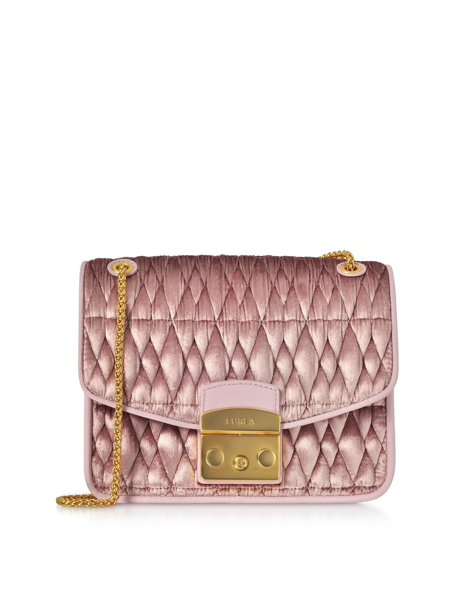 furla velvet bag