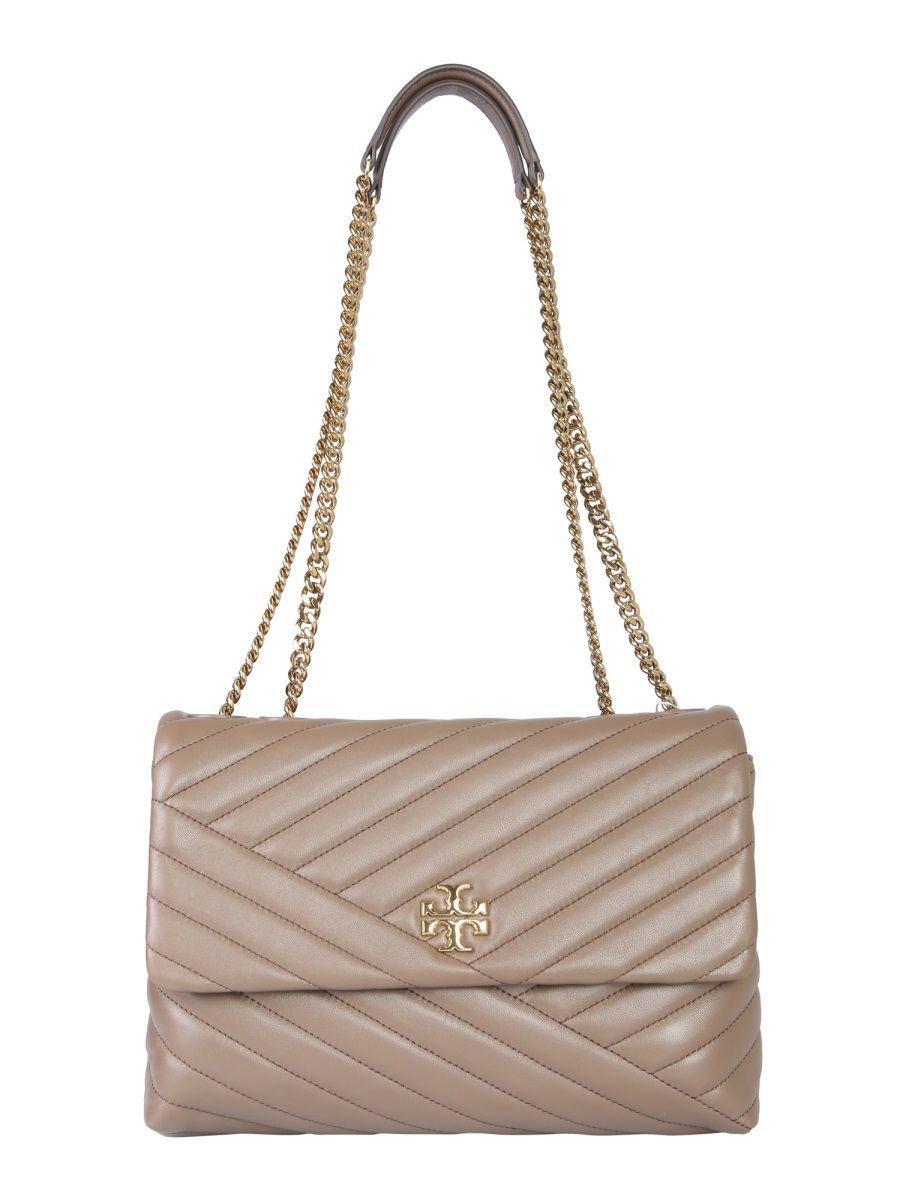 Tory Burch Beige Leather Shoulder Bag in Natural Lyst