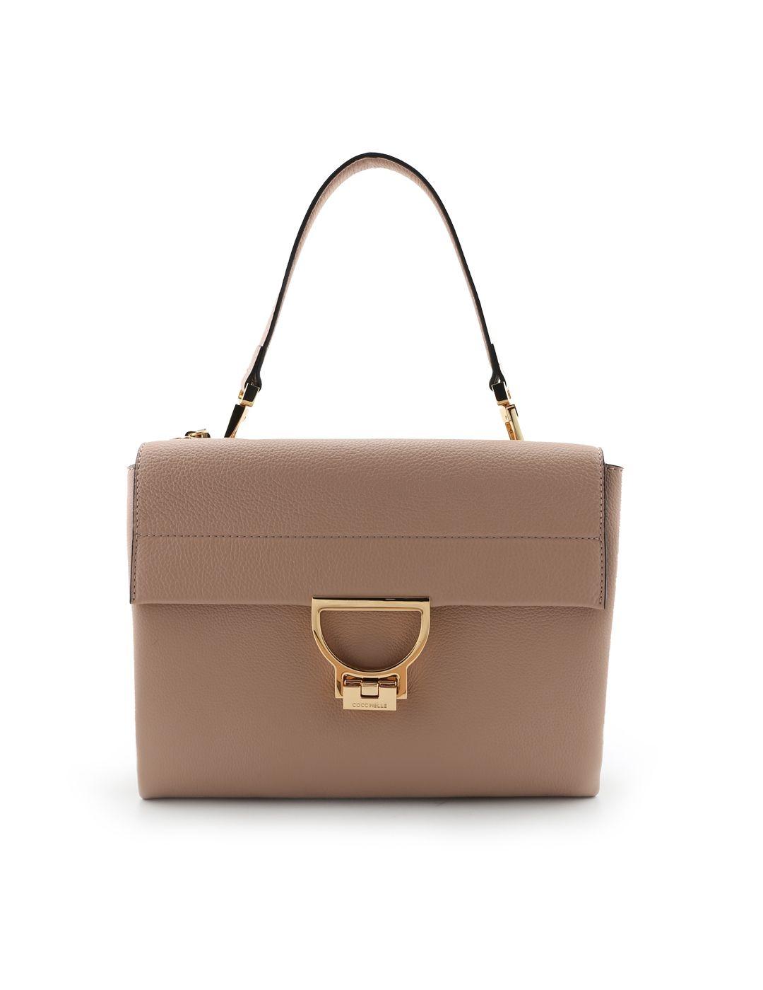 Coccinelle Brown Leather Handbag in Brown - Lyst