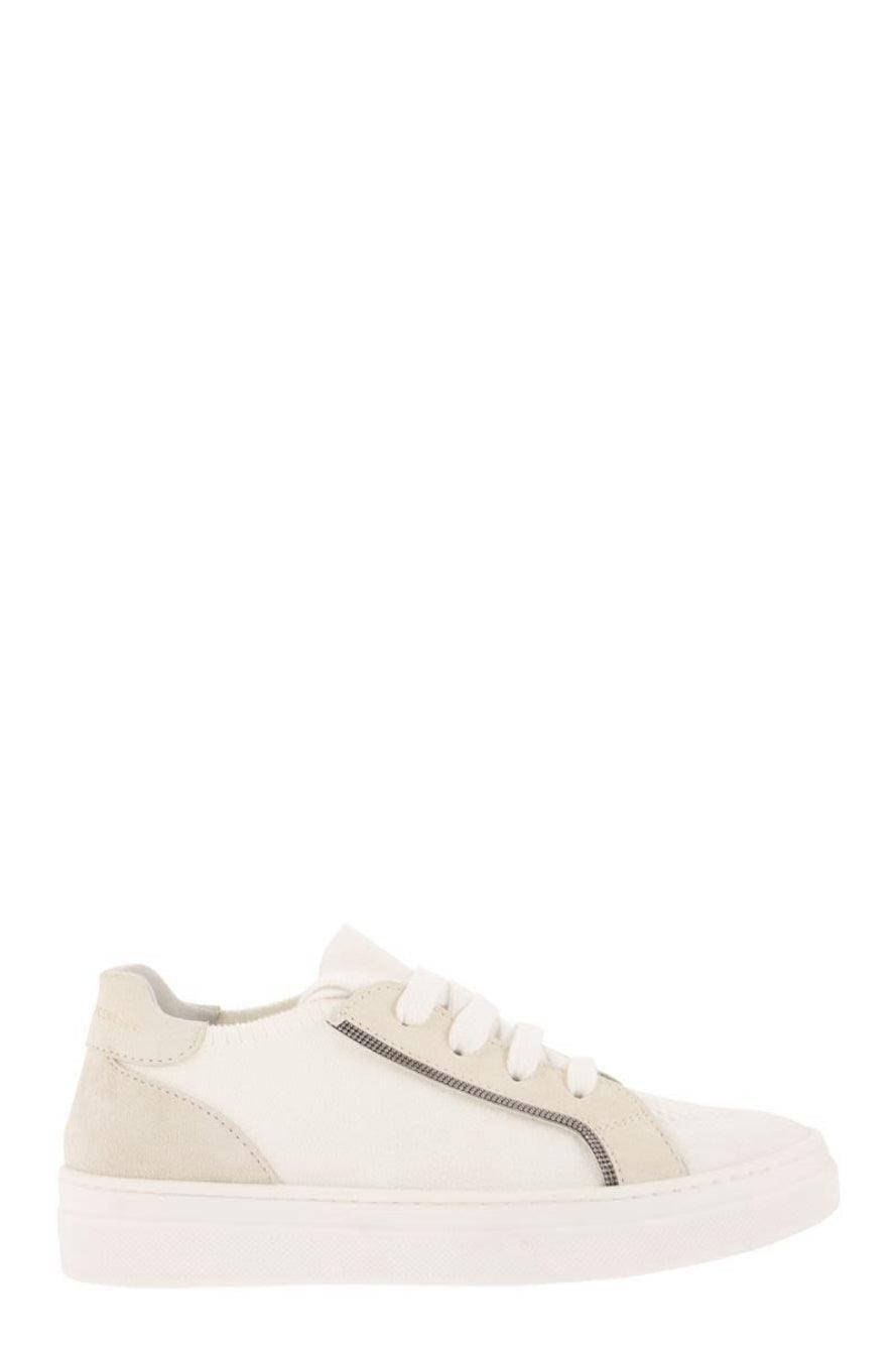 Brunello Cucinelli Sneakers in Natural | Lyst