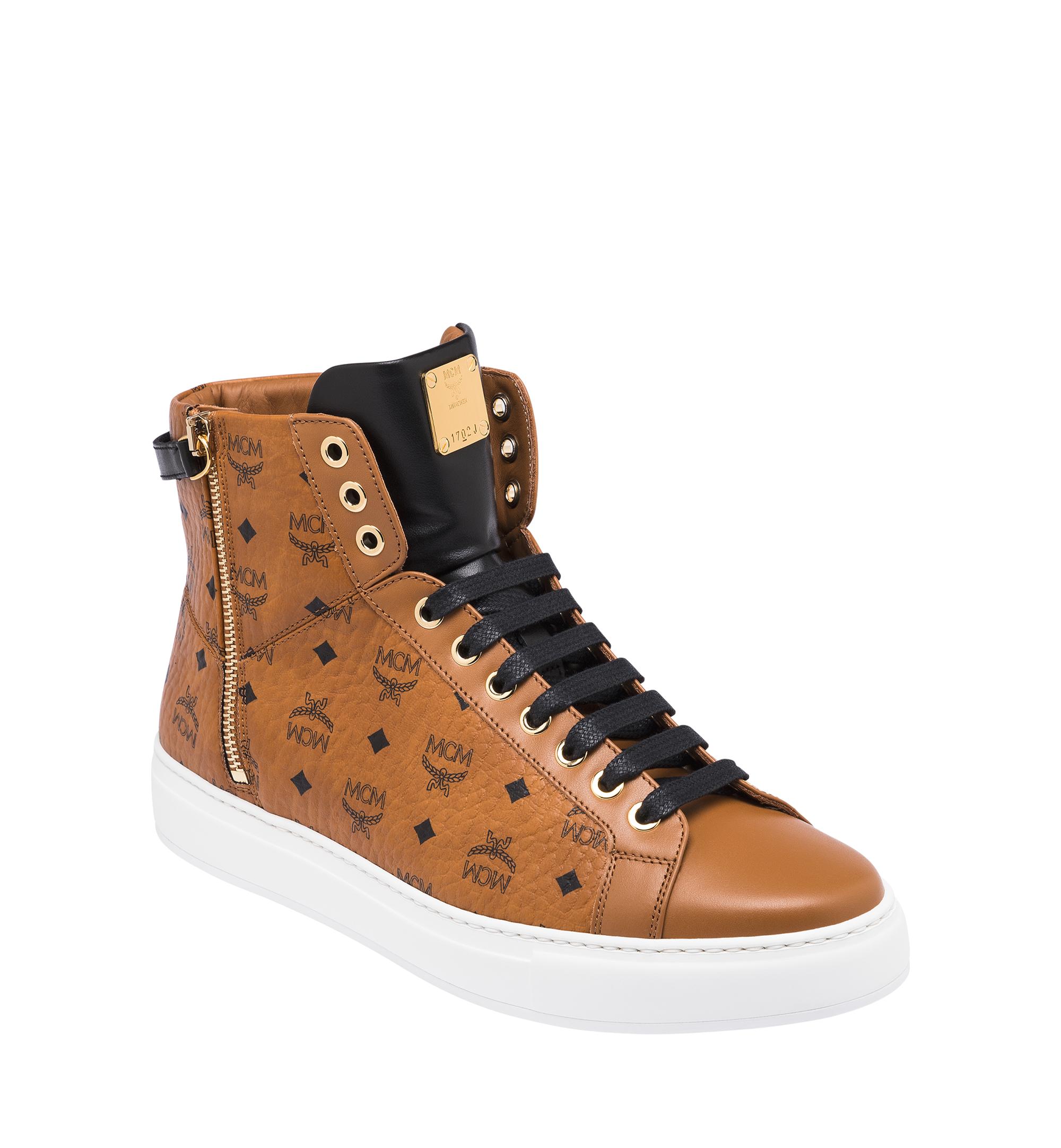 mcm platform sneakers