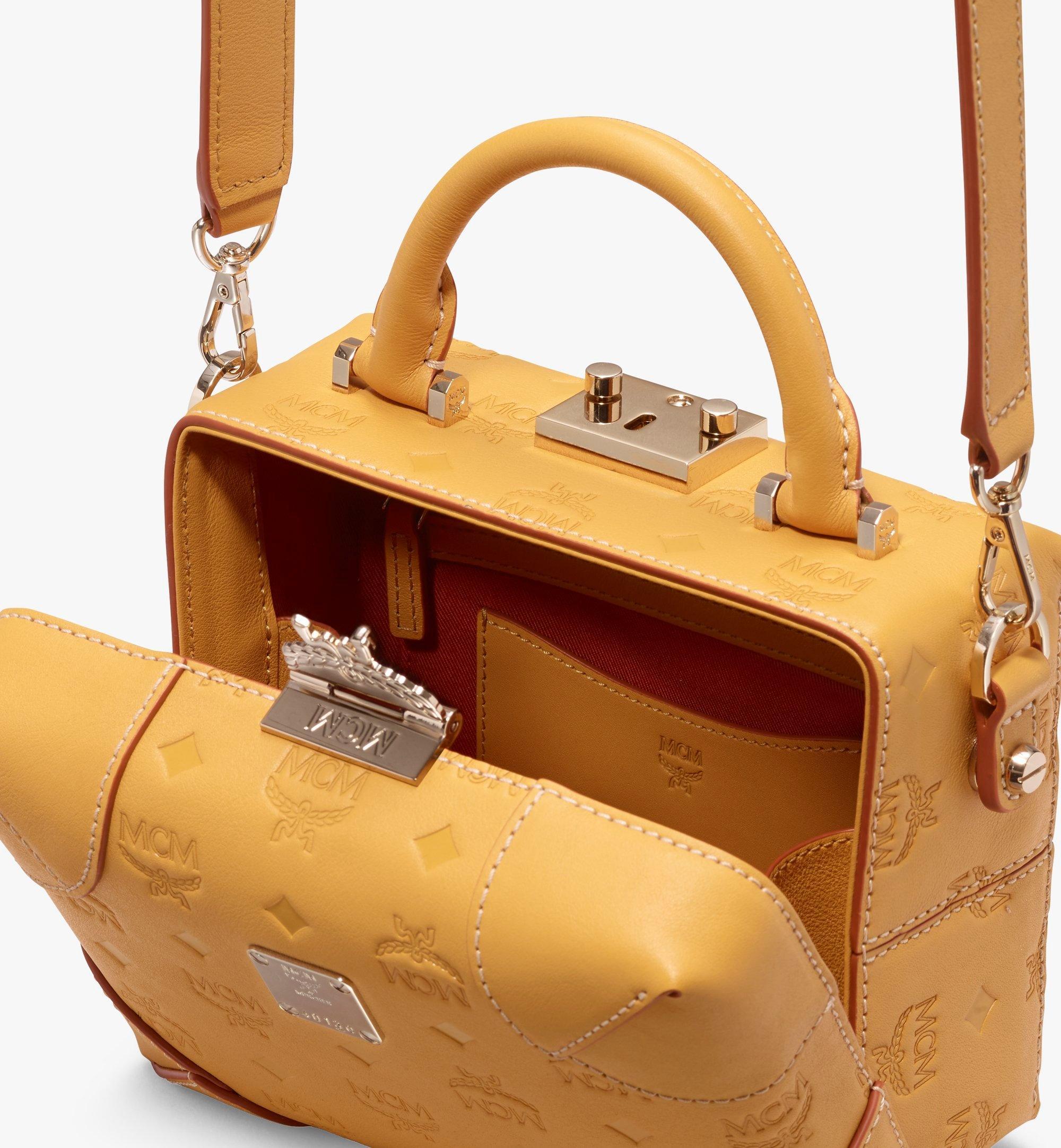 Mcm Crossbody Pouch In Monogram Leather