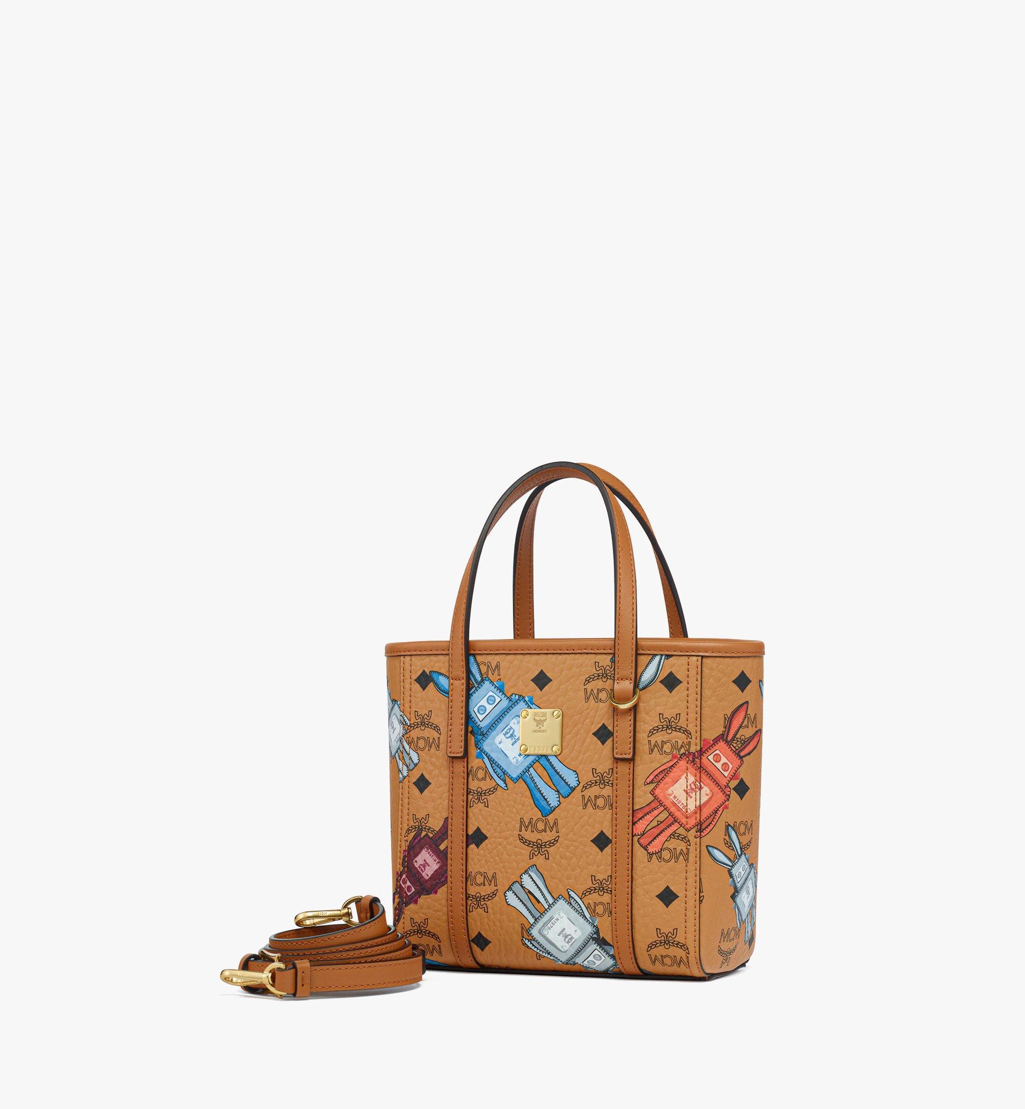 MCM Toni Top-zip Shopper In Rabot Visetos | Lyst