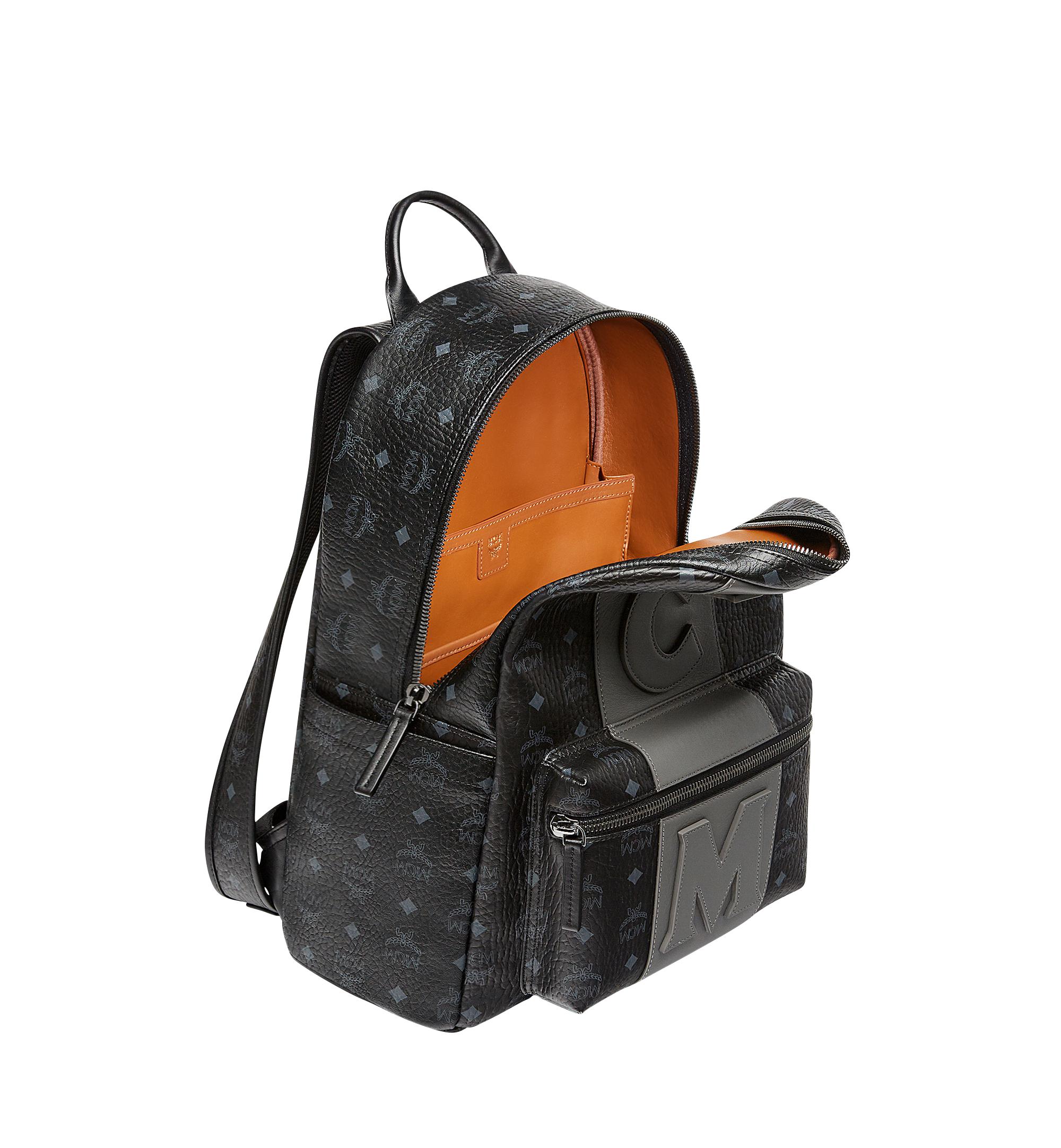 mcm backpack stripe