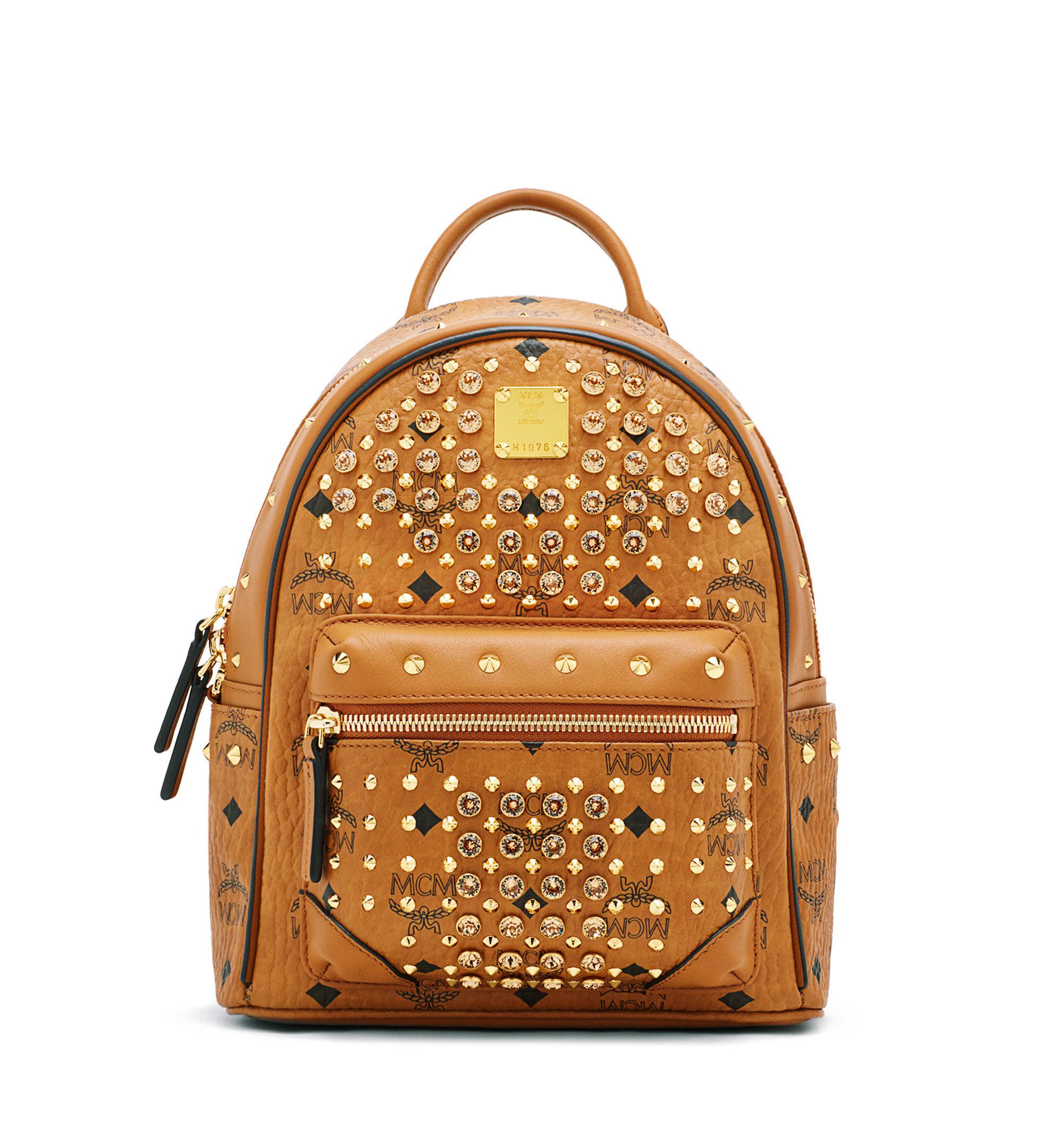 MCM Diamond Visetos Backpack Lyst