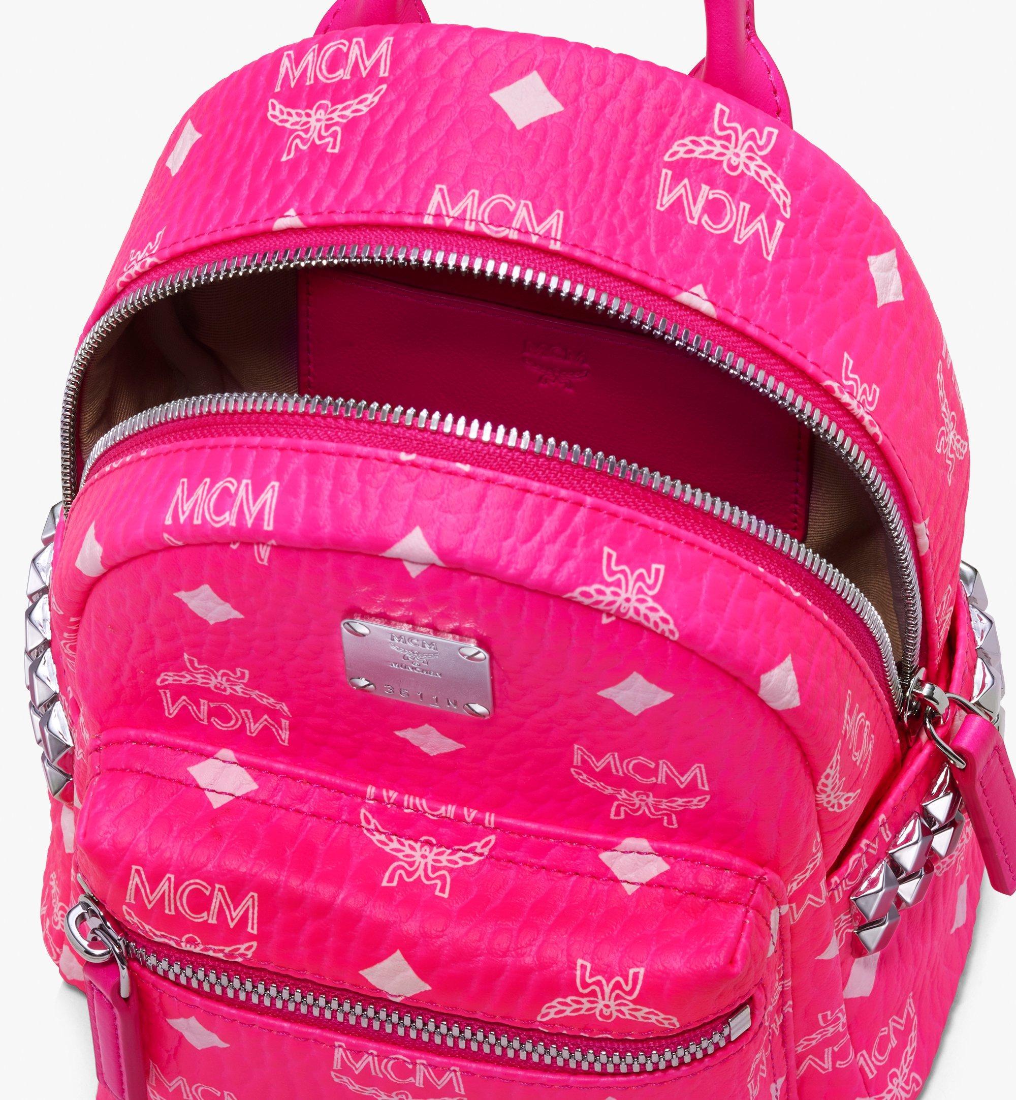mcm backpack hot pink