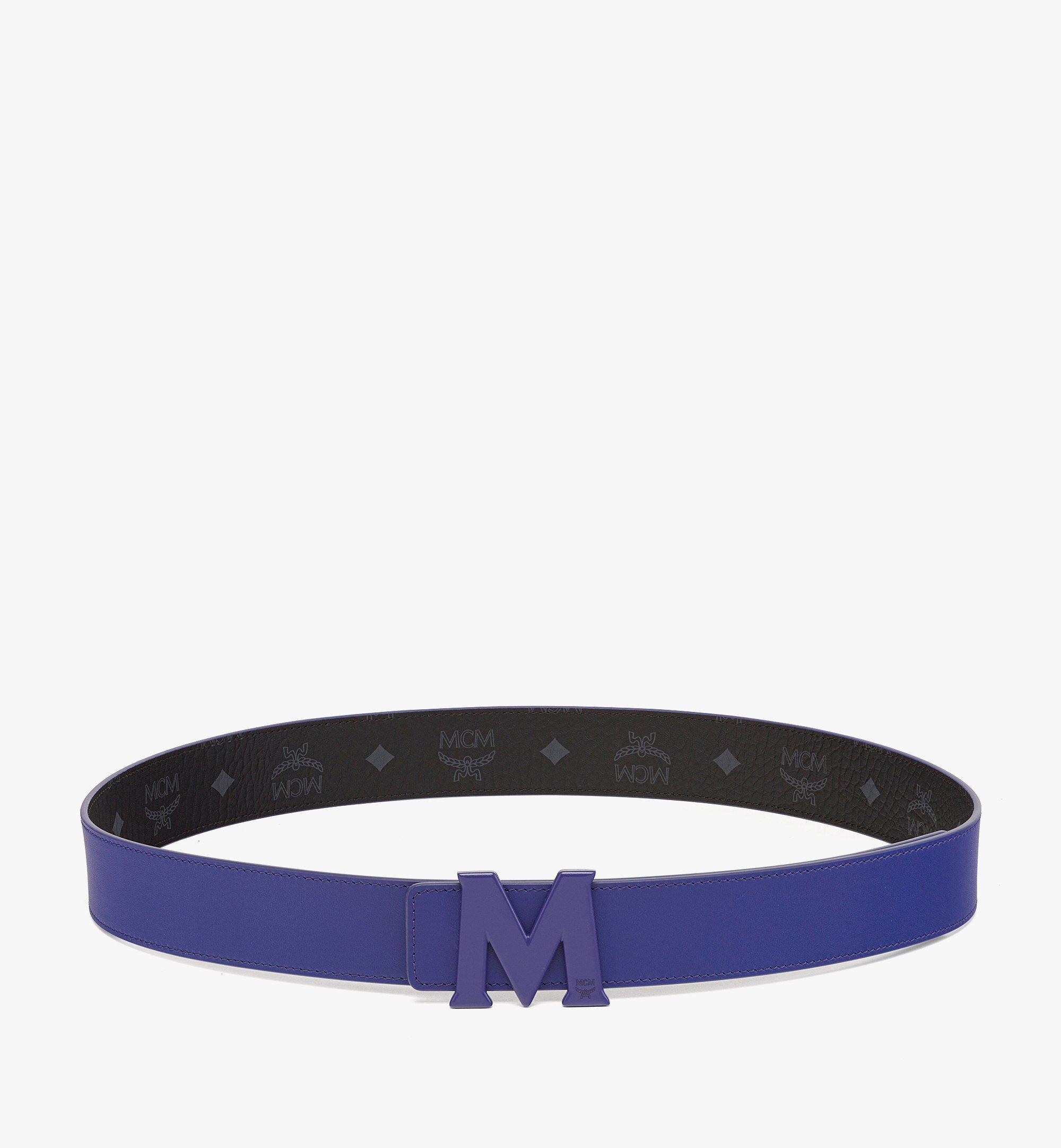 Blue mcm clearance belt