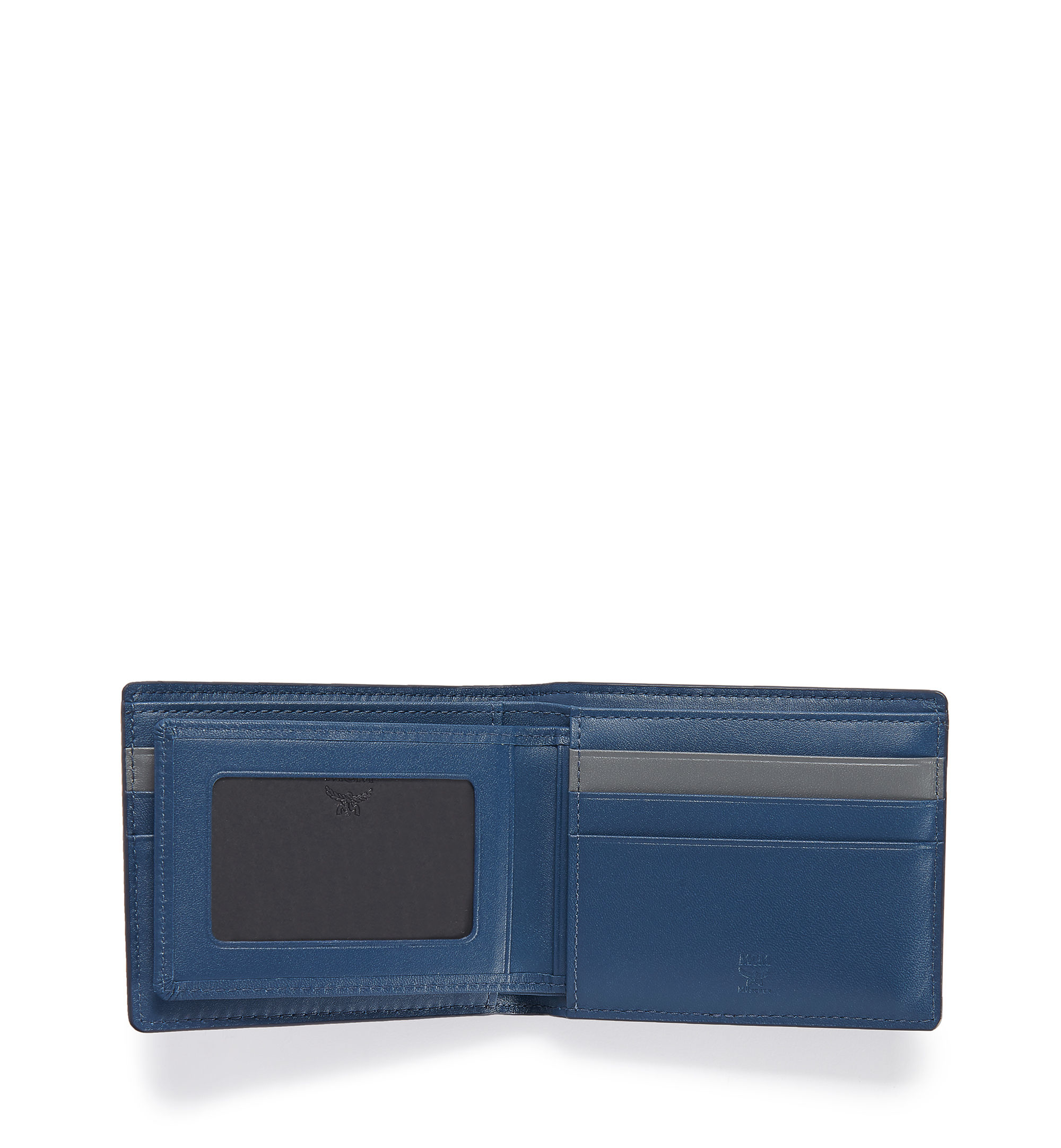 MCM Sigmund Wallet in Blue for Men - Lyst