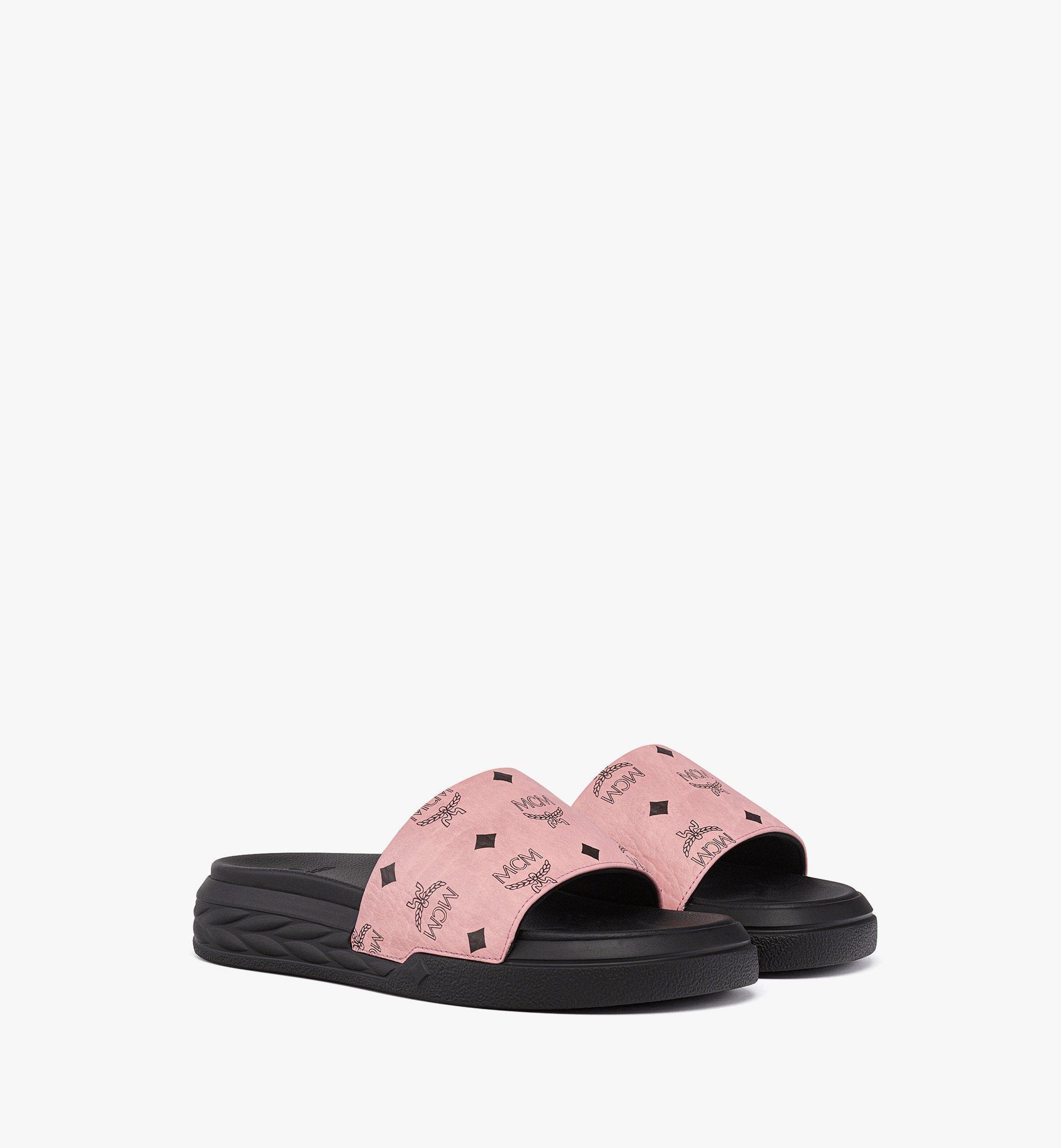 Mcm pink slides outlet