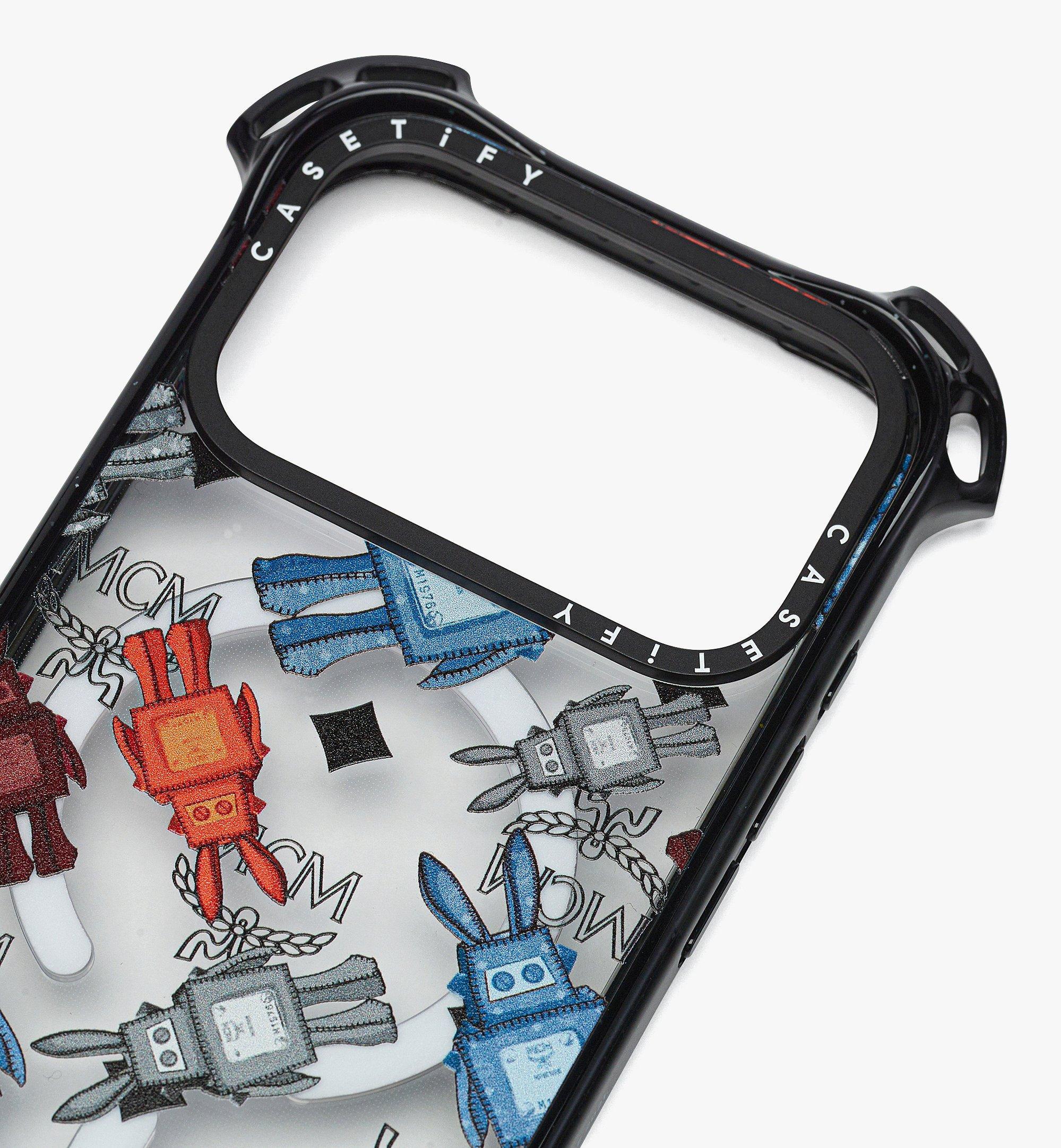 MCM Iphone 17 Pro X Casetify Rabot Monogram Bounce Iphone Case in