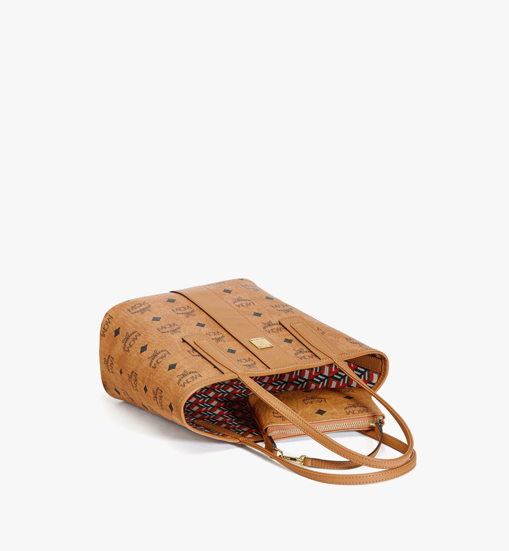 MCM Reversible Liz Shopper In Visetos in Brown Lyst UK