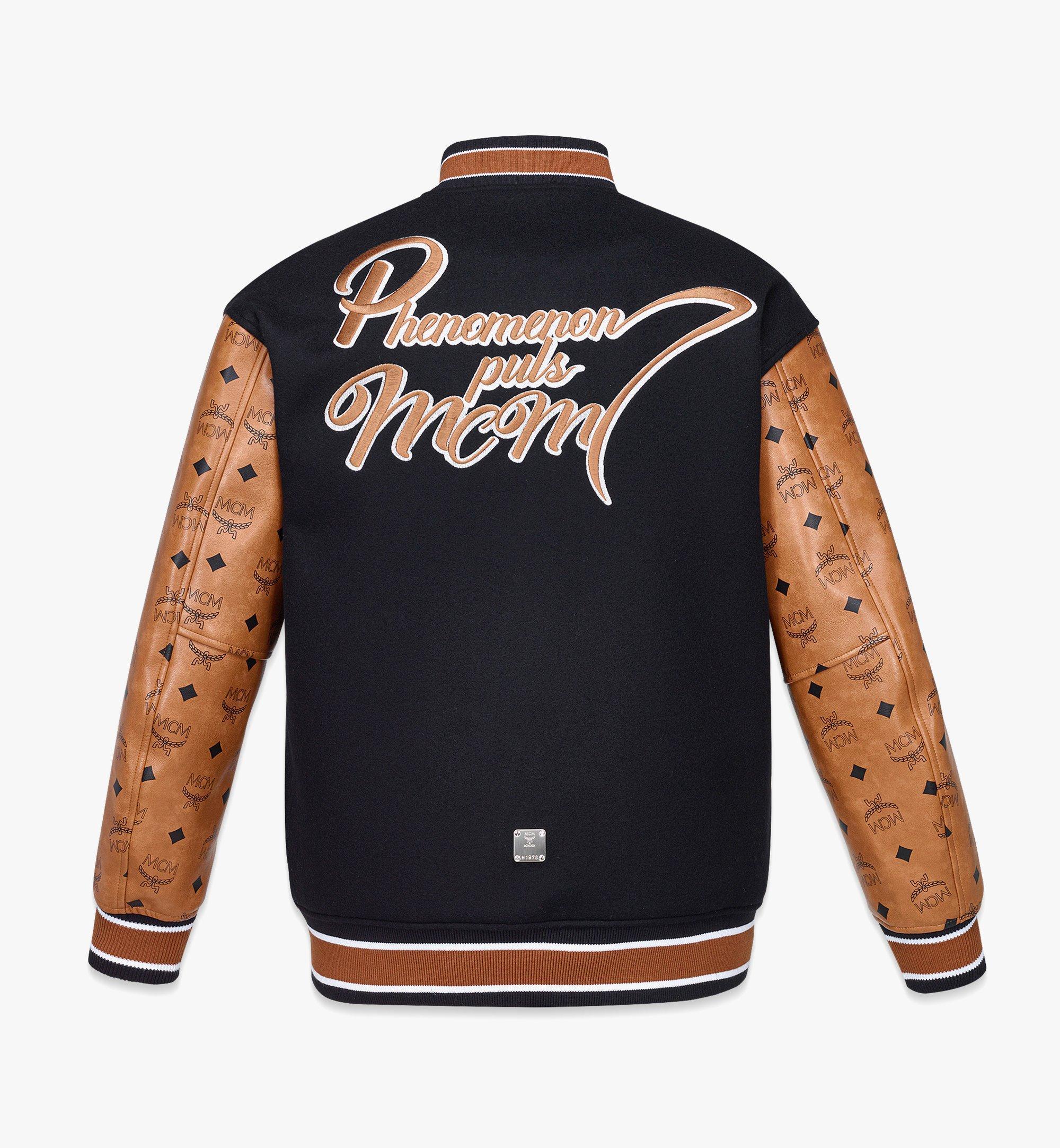 MCM X Puma Monogram Jacquard Jacket in Blue for Men