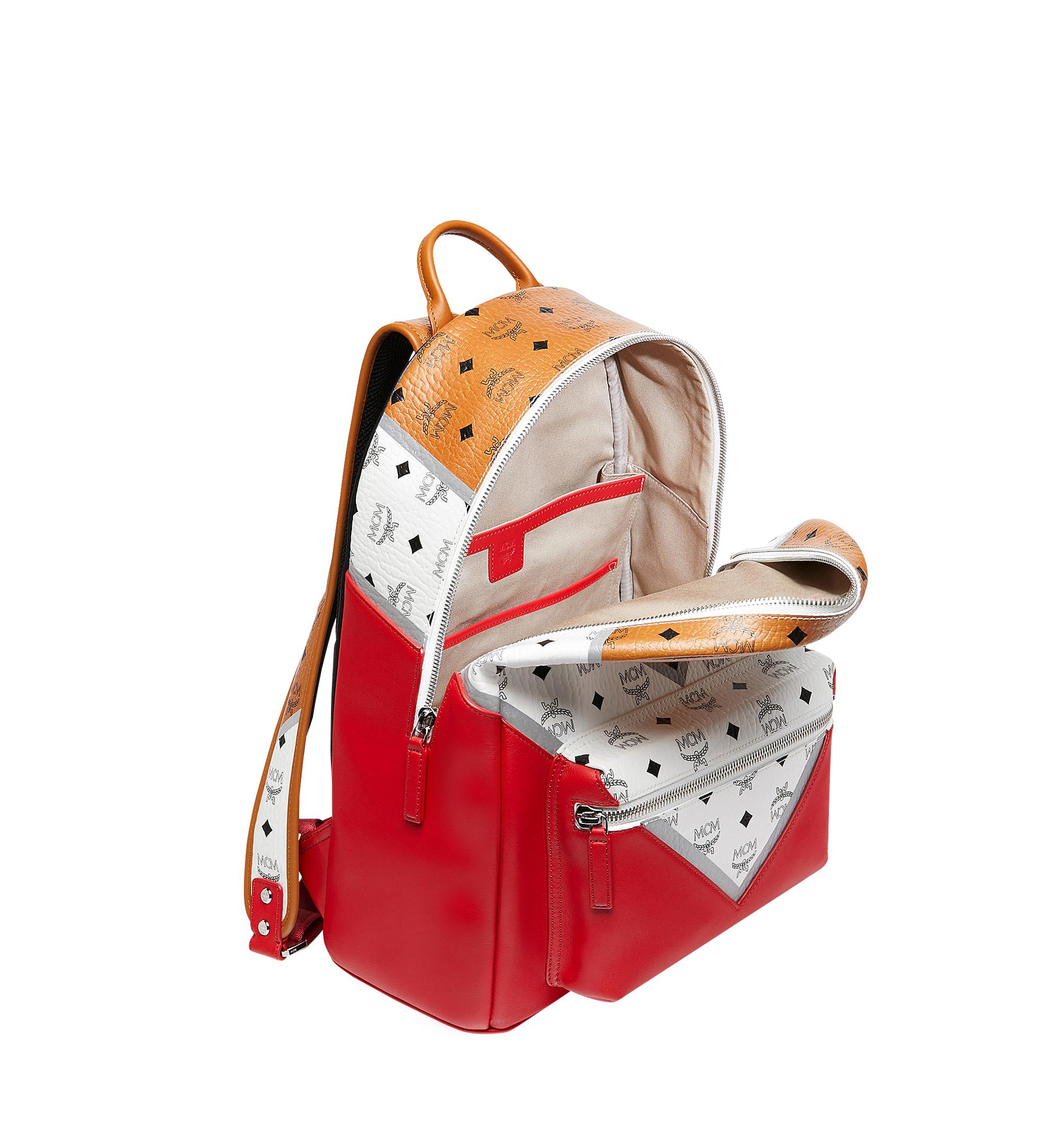 Mcm Outlet: backpack for man - Copper Red  Mcm backpack MMKCSVE02 online  at