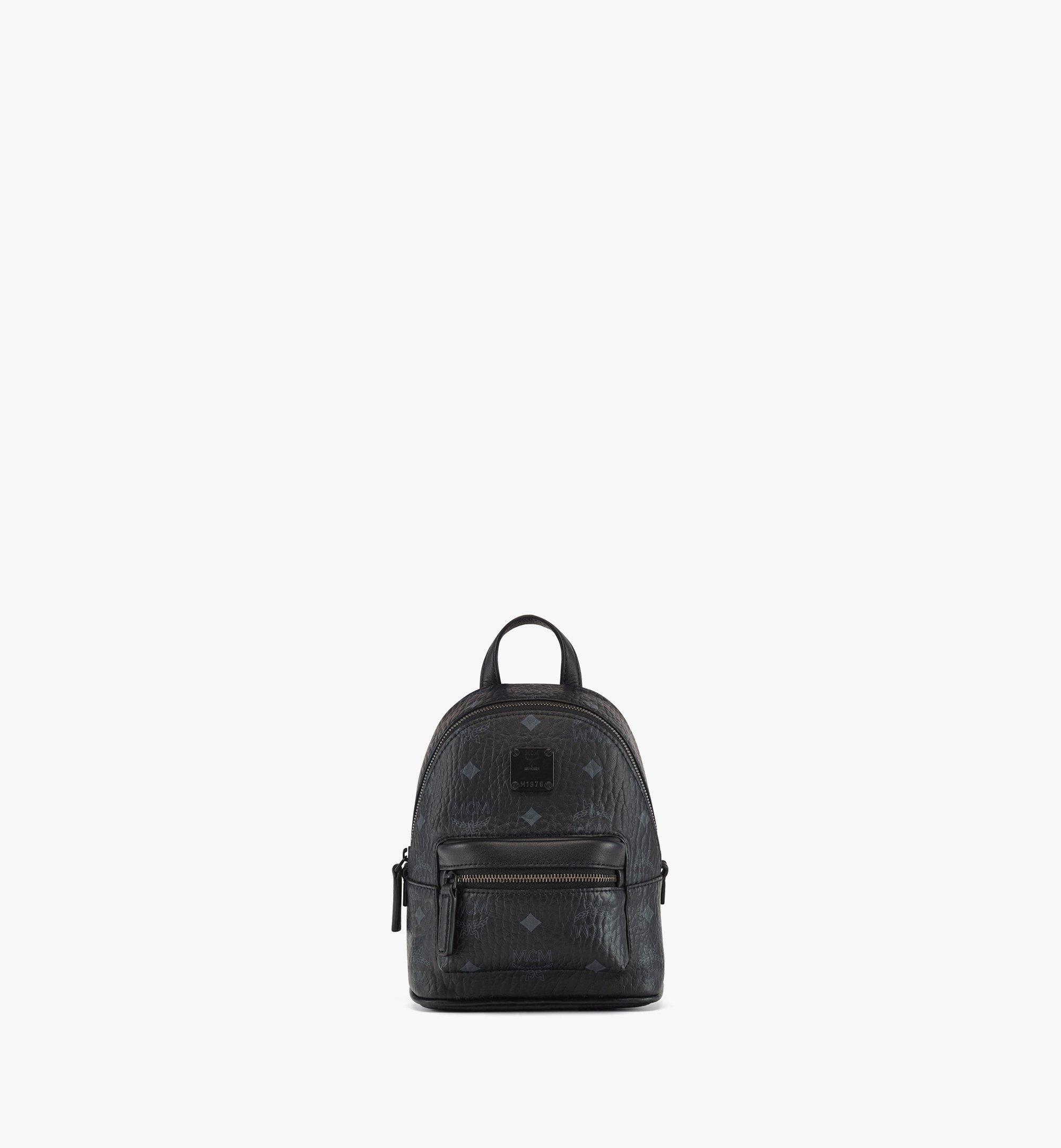 Medium Retro Dual Stark Backpack in Visetos Black