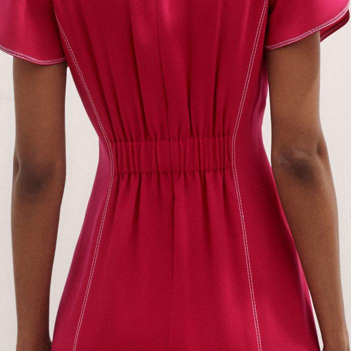 sweetheart midi bodycon dress Aiko Sweetheart-Neck Midaxi Dress in Black
