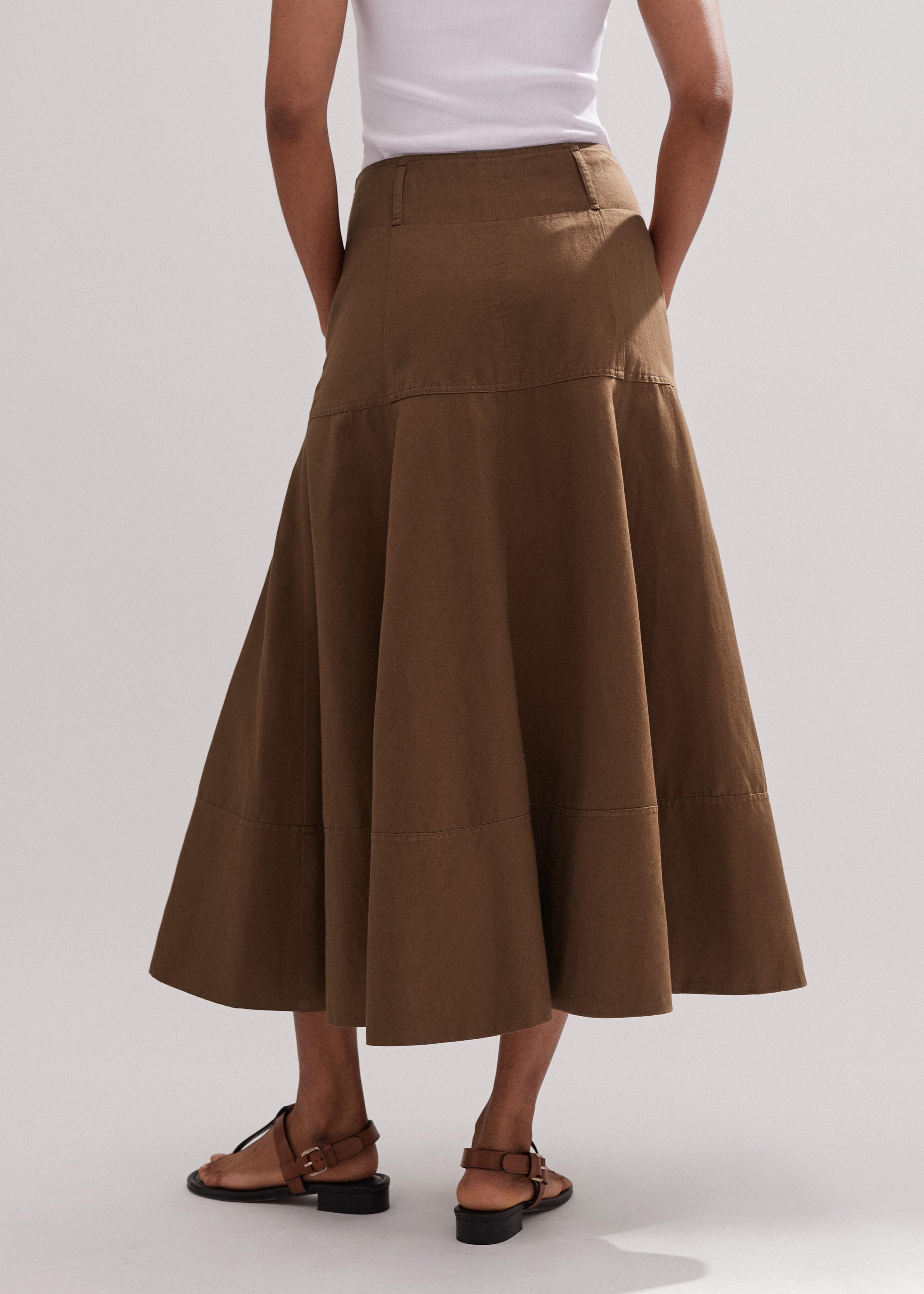 Oyemwen Tiered High Low Tulle Maxi Tutu Orchid Skirt Polka