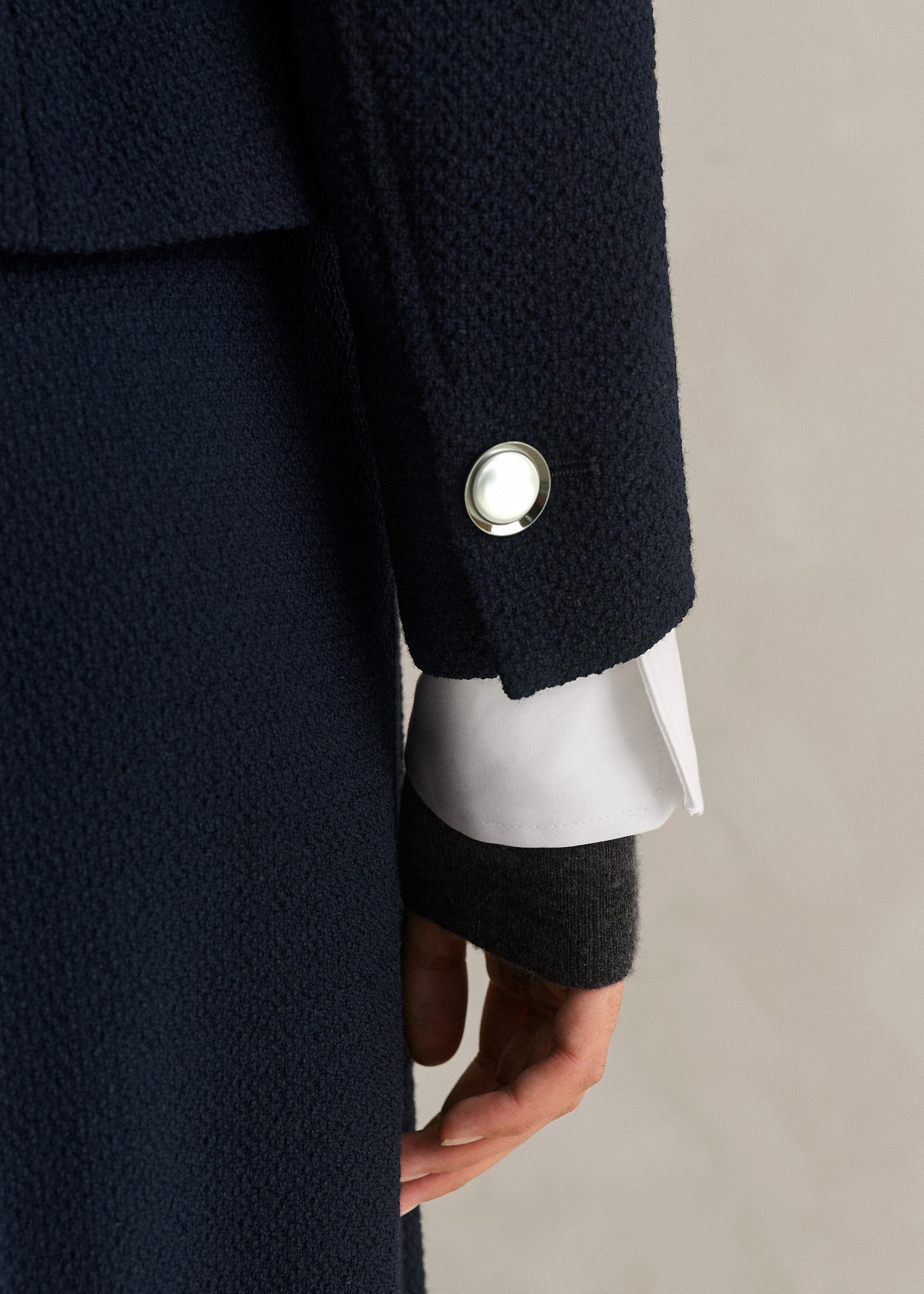Bracelet Sleeve Coat - Kinross Cashmere