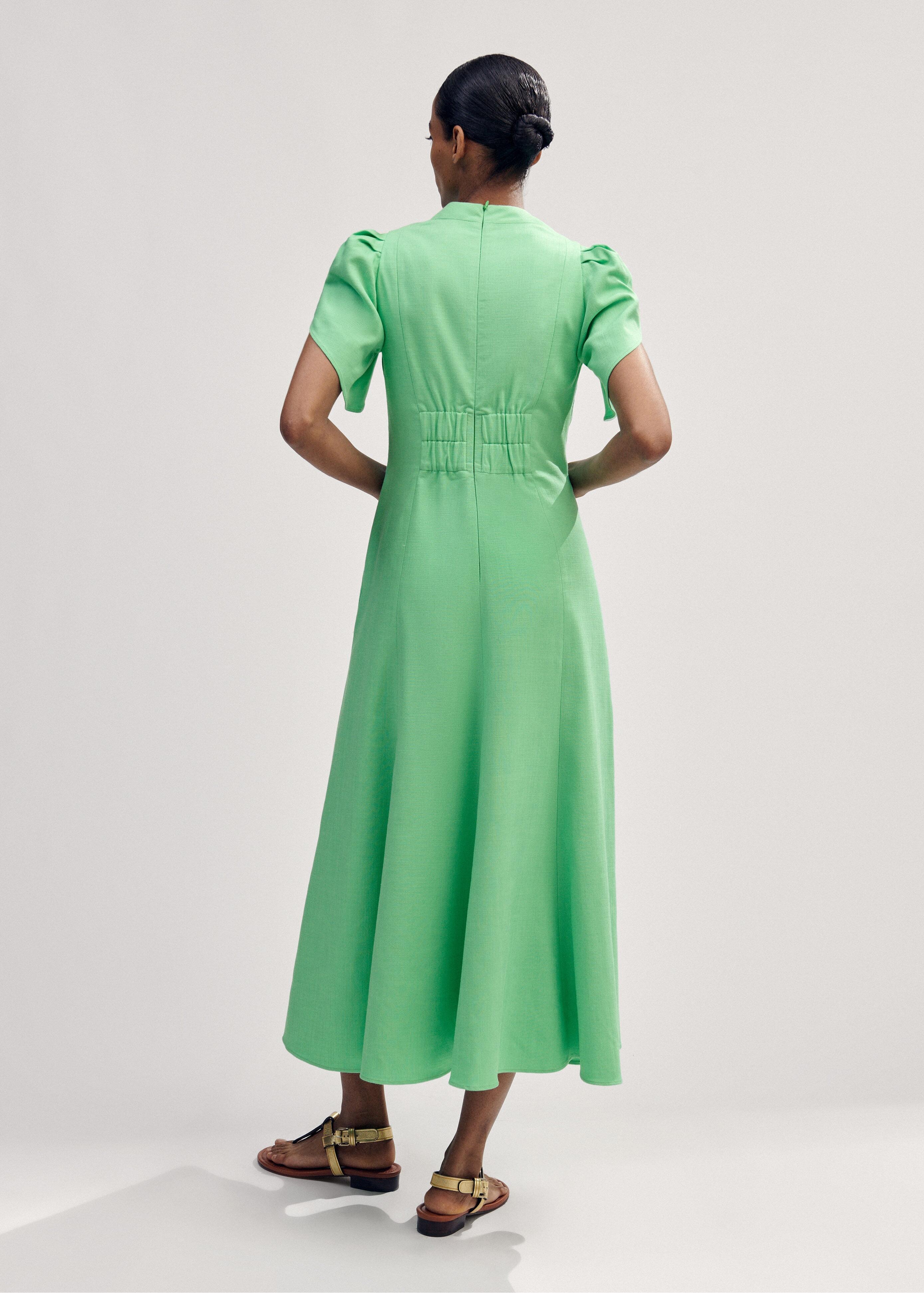 textured pleat front midi dress Hannah Waddingham at @DenverFilm 's Women + Film Luncheon today wearing the Textured Pleat Front Midi Dress in Orange Zing from ME+EM. https://t.co/iChSdInyej